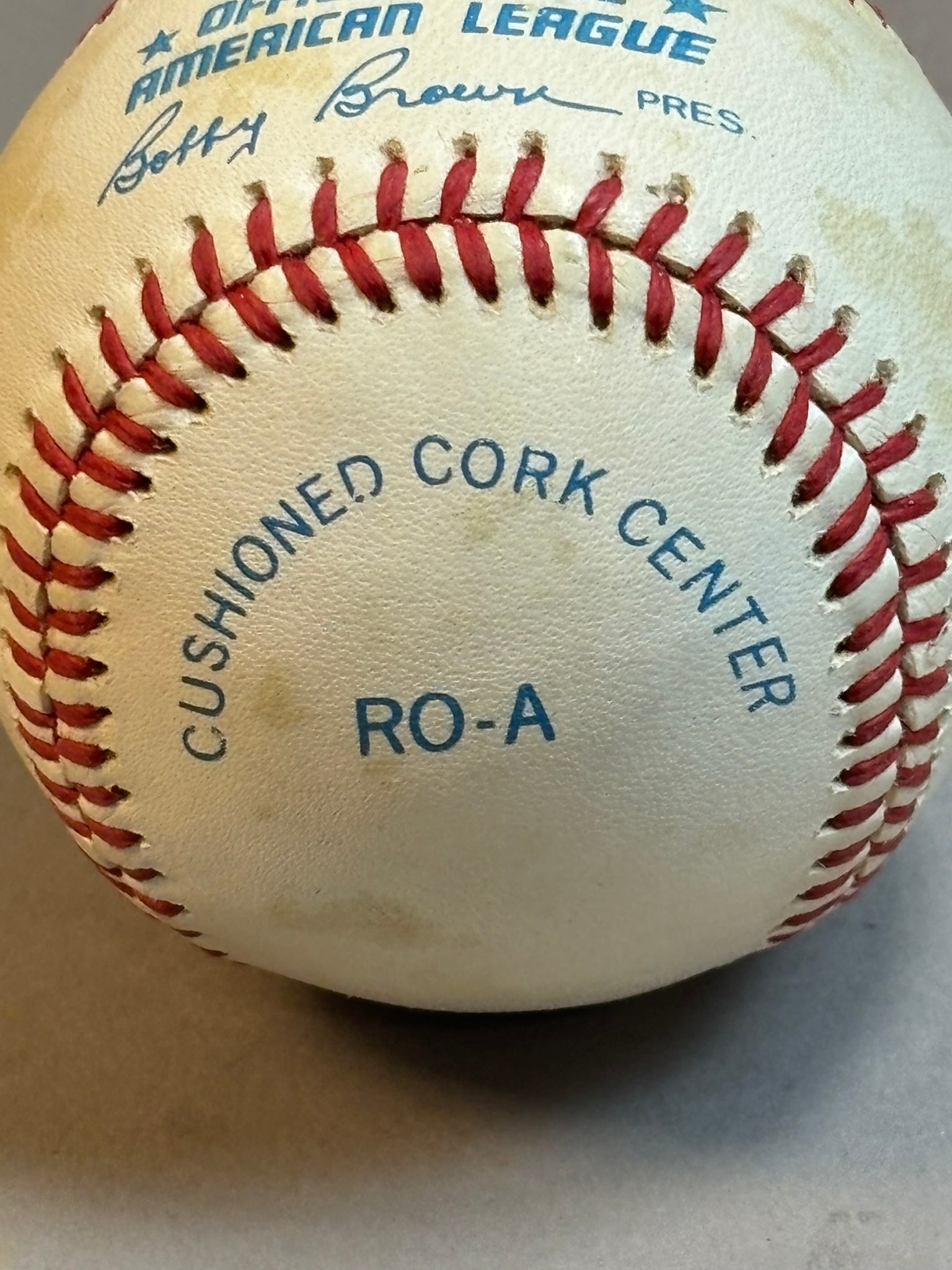 Fred Lynn Single Signed Rawlings OAL Baseball - 6