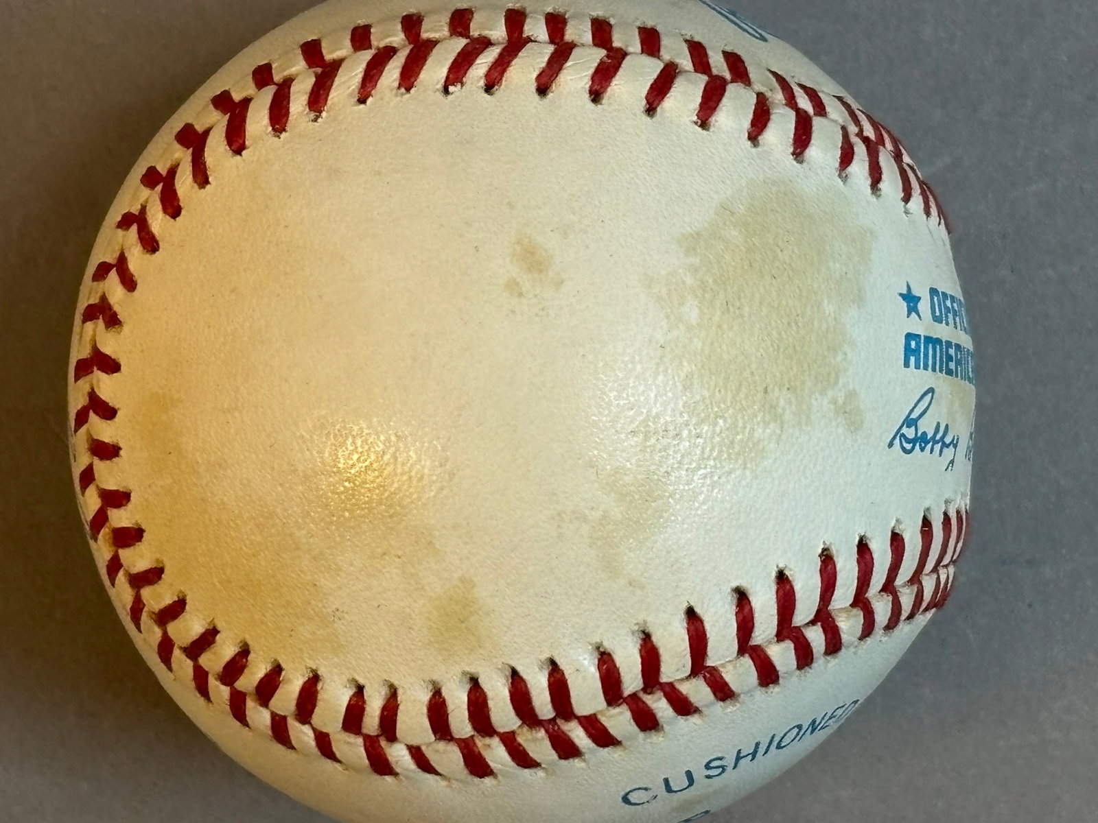 Fred Lynn Single Signed Rawlings OAL Baseball - 8