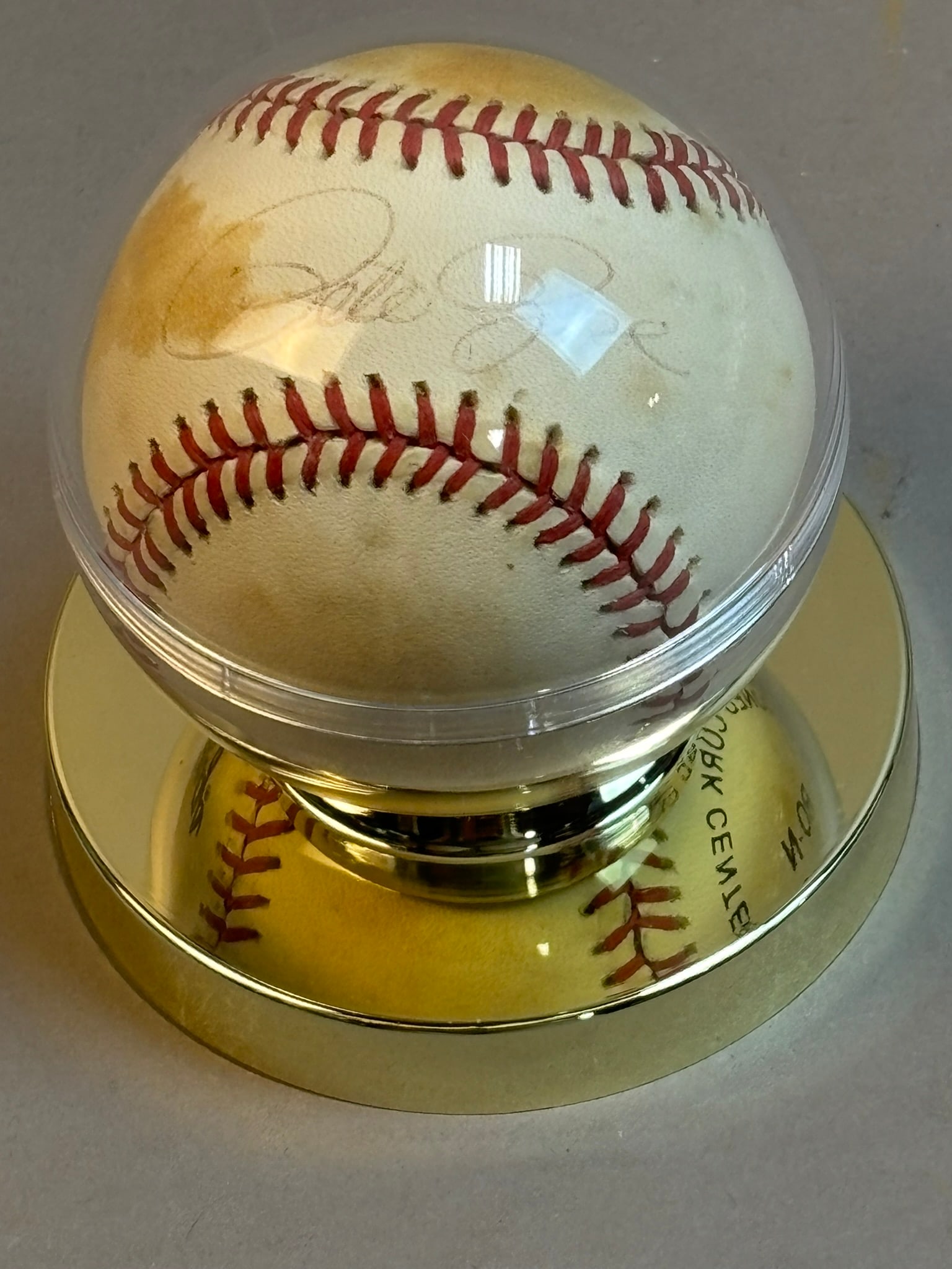 Pete Rose Single Signed Rawlings ONL Baseball - 2