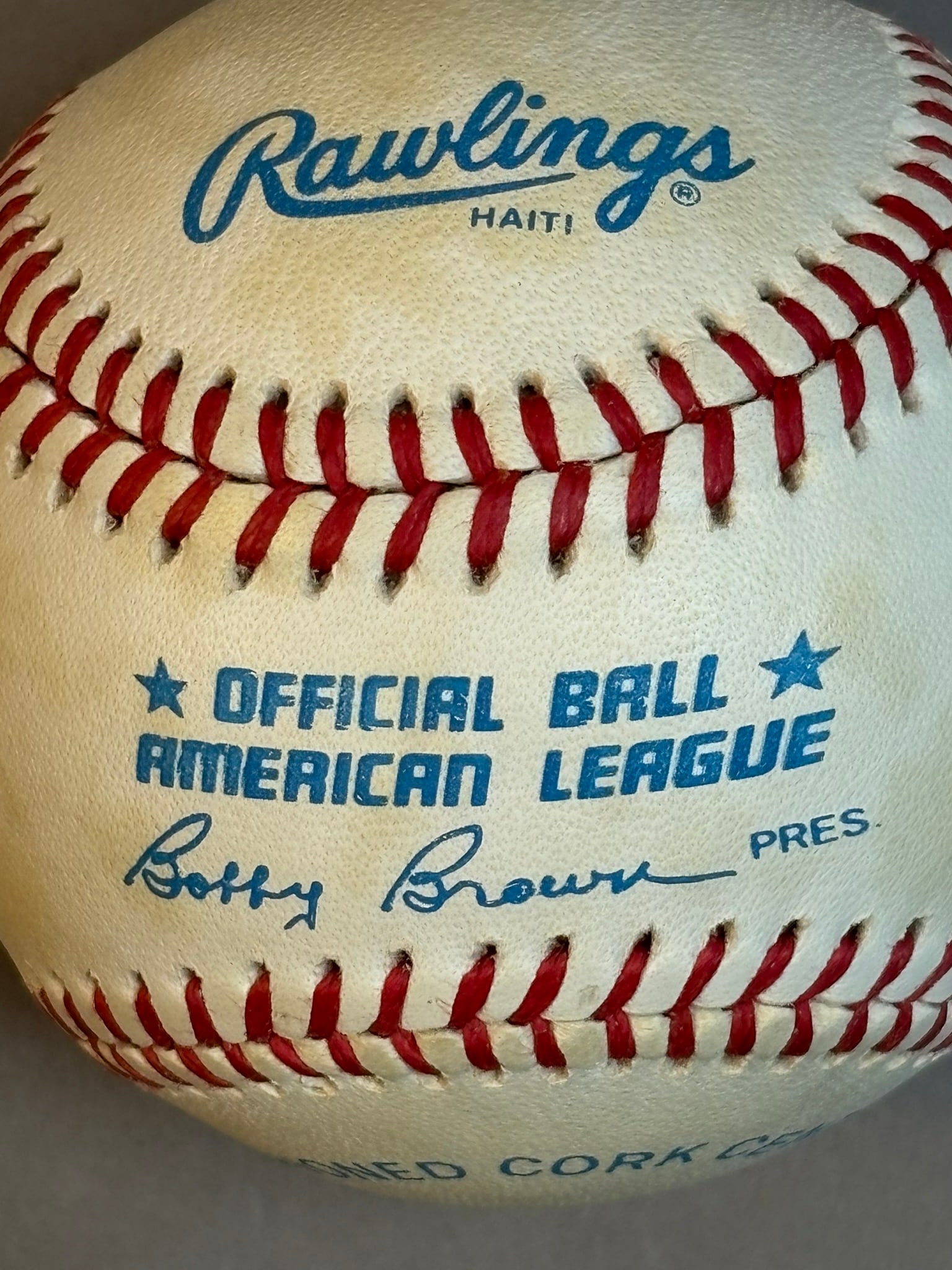 Brooks Robinson Single Signed Rawlings Baseball - 4