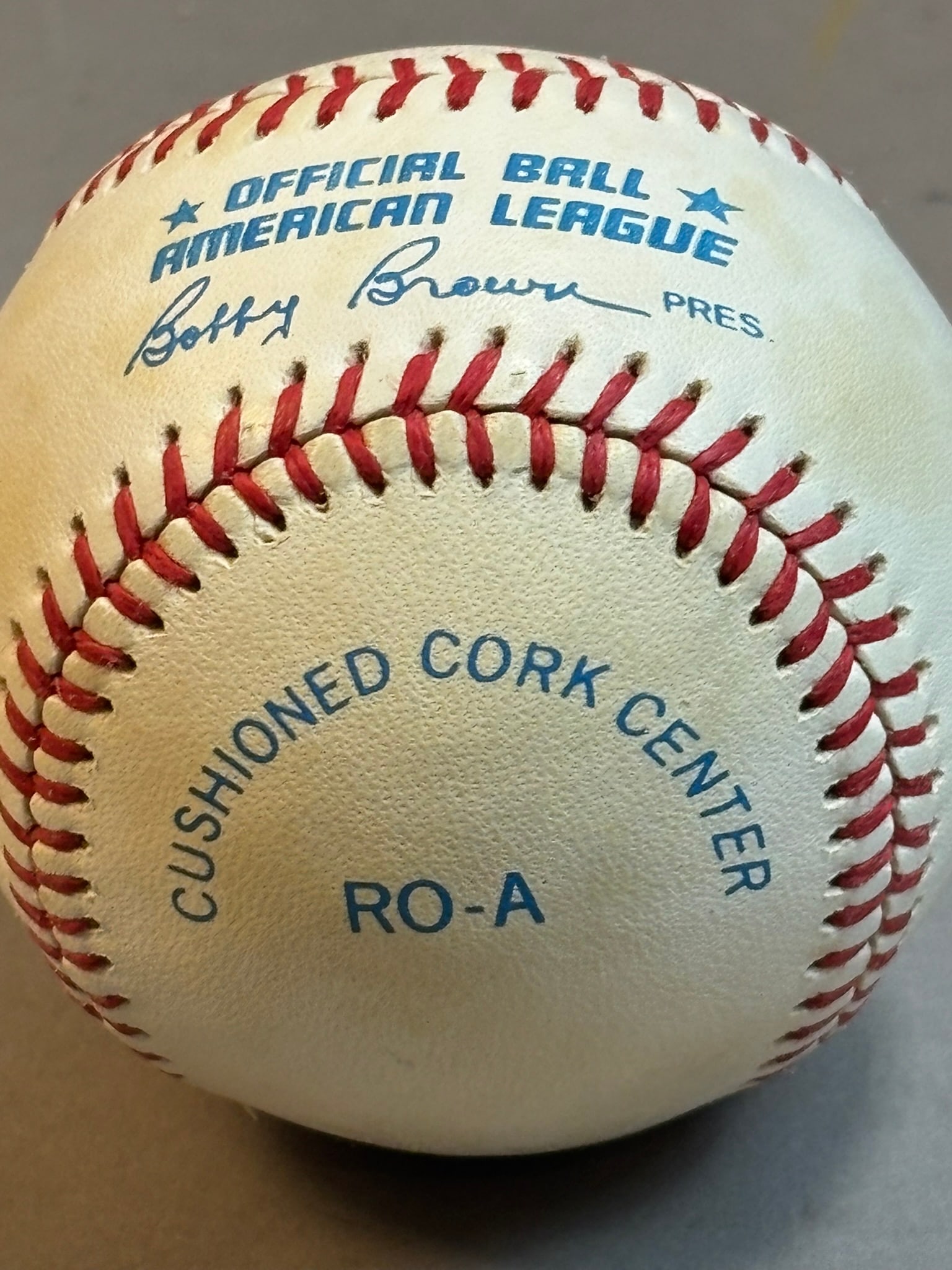 Brooks Robinson Single Signed Rawlings Baseball - 5