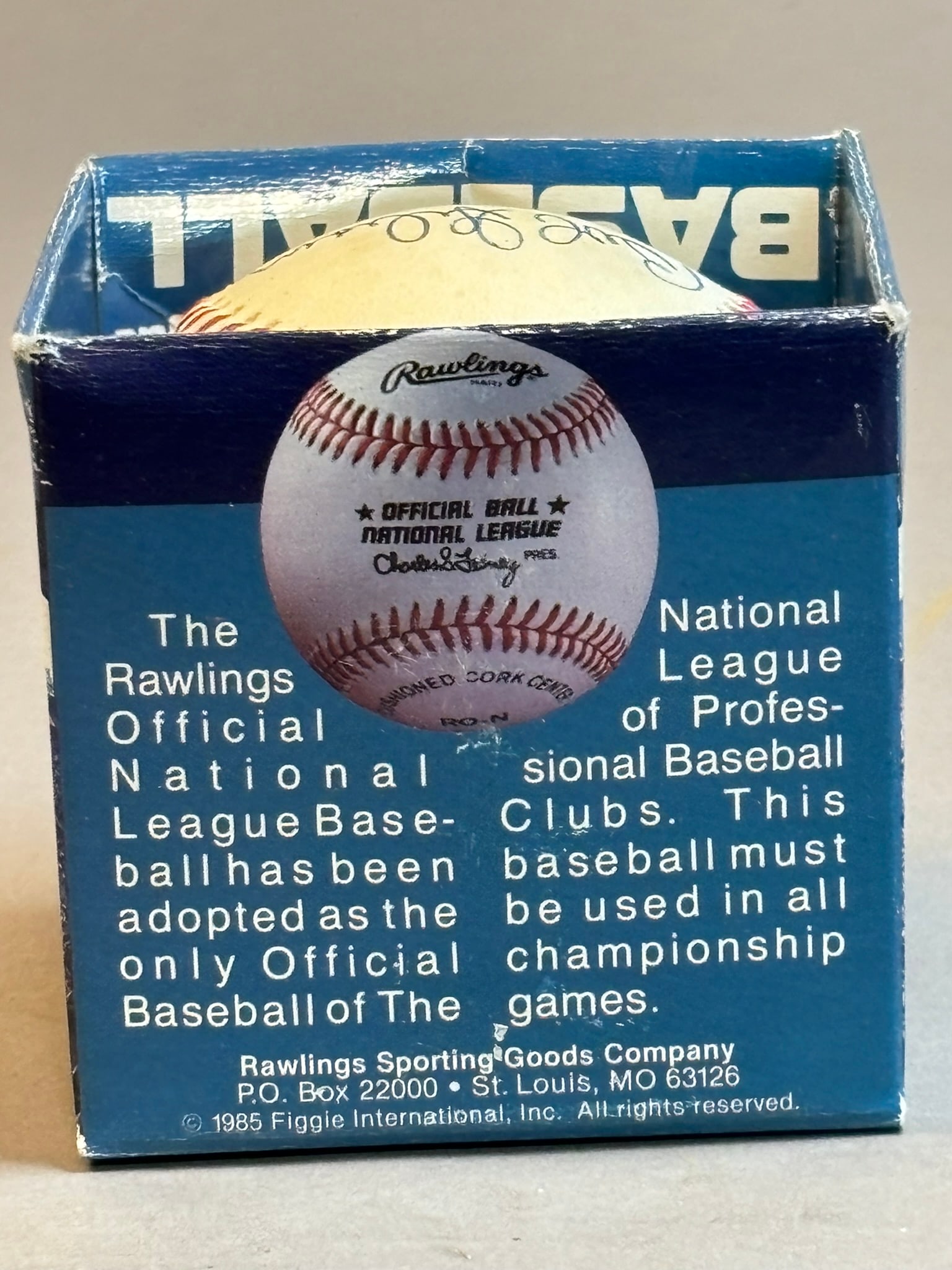 Bob Gibson Single Signed Rawlings ONL Baseball - 4