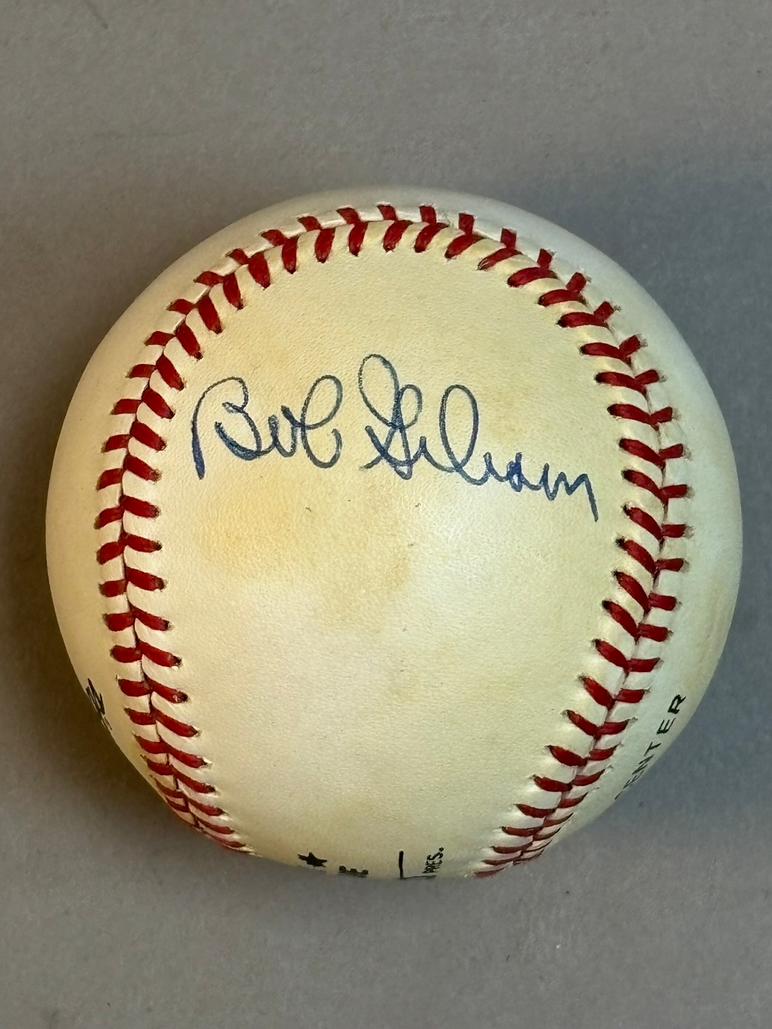 Bob Gibson Single Signed Rawlings ONL Baseball - 6