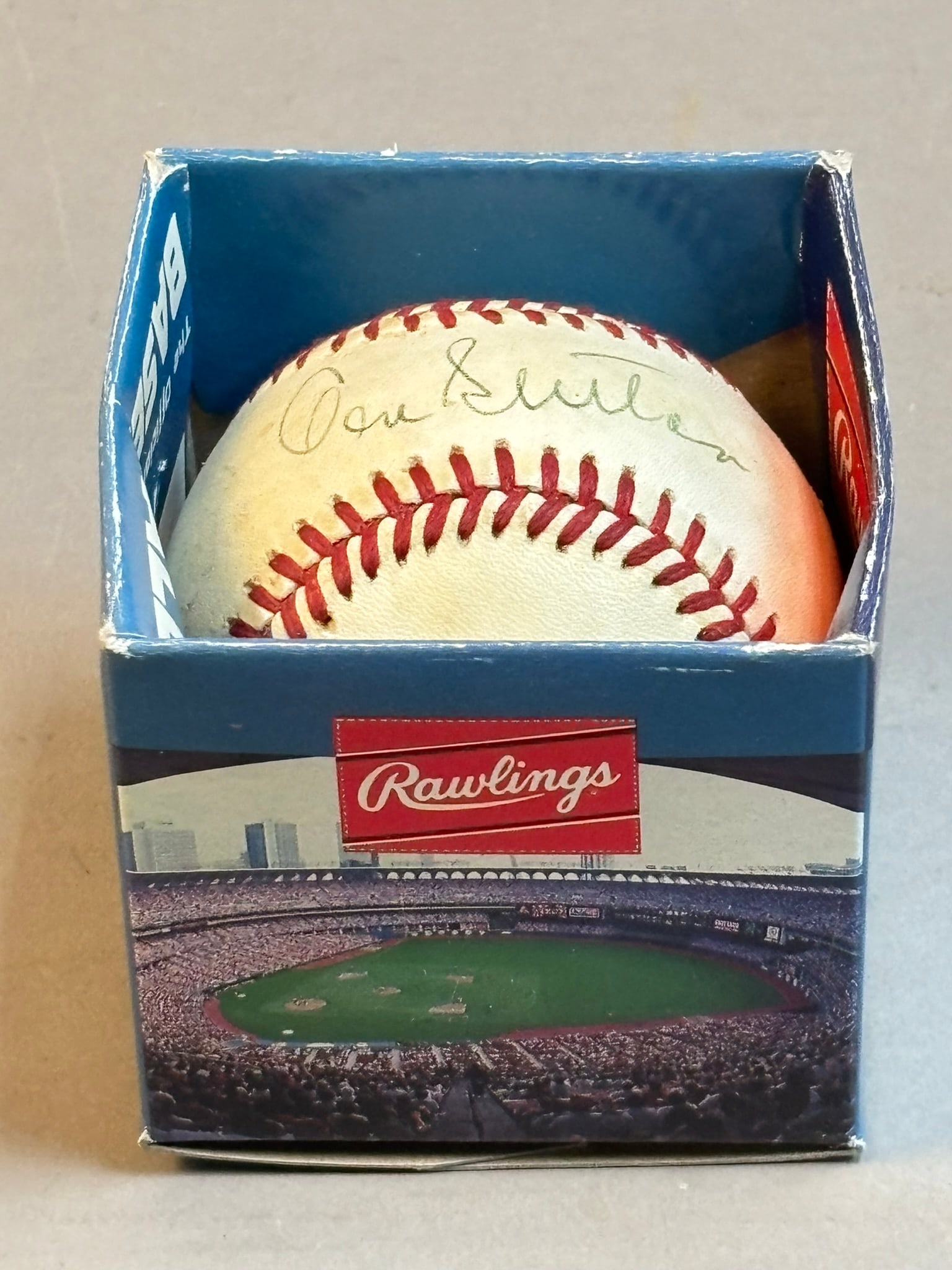 Don Sutton Single Signed Rawlings ONL Baseball - 2