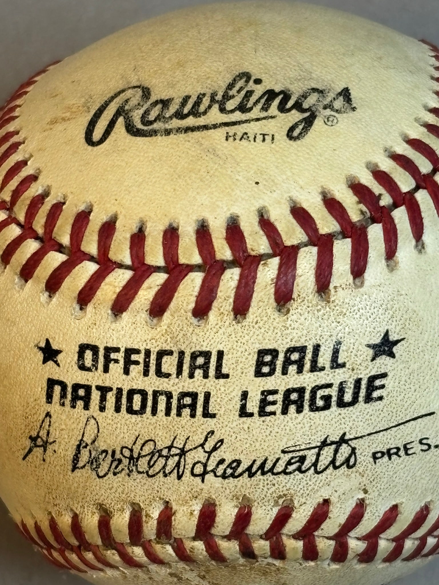 Don Sutton Single Signed Rawlings ONL Baseball - 7