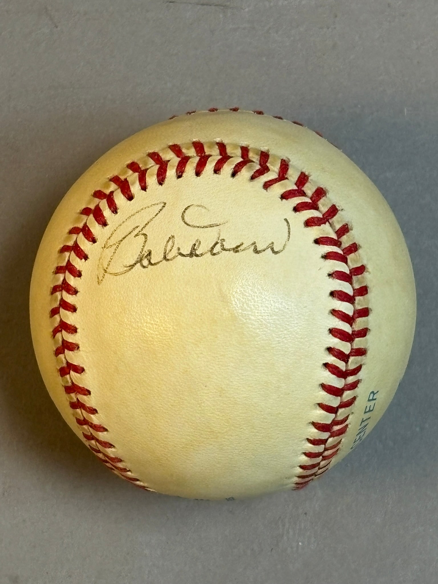 Bobby Doerr Single Signed Rawlings OAL Baseball - 3