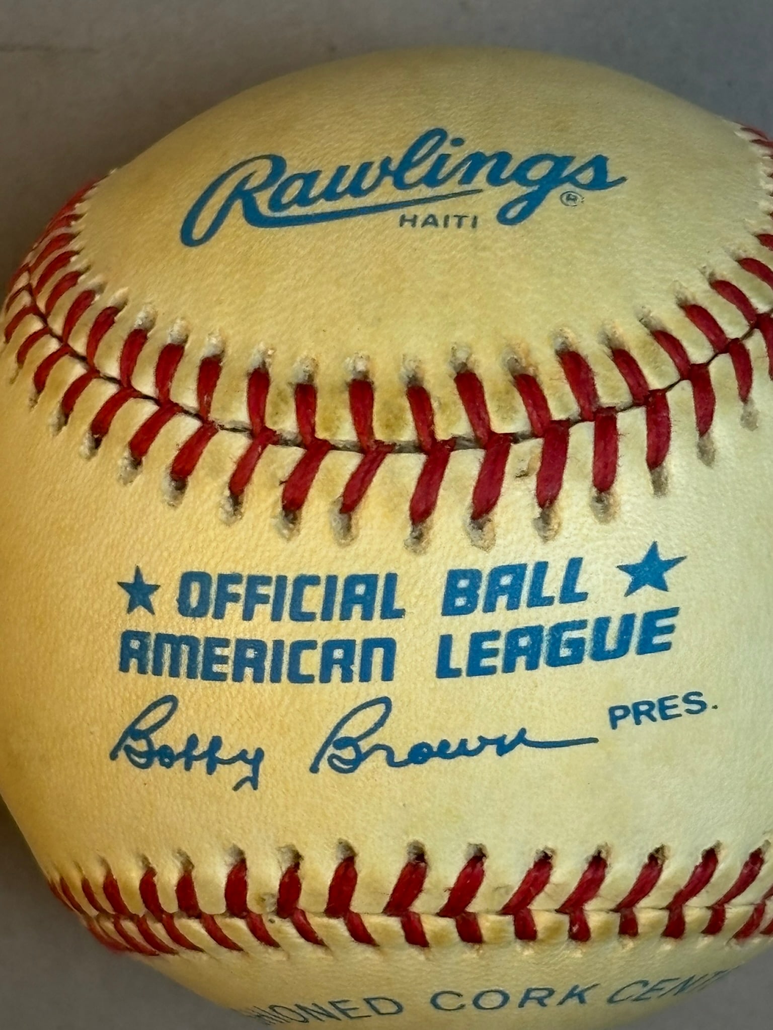Bobby Doerr Single Signed Rawlings OAL Baseball - 4