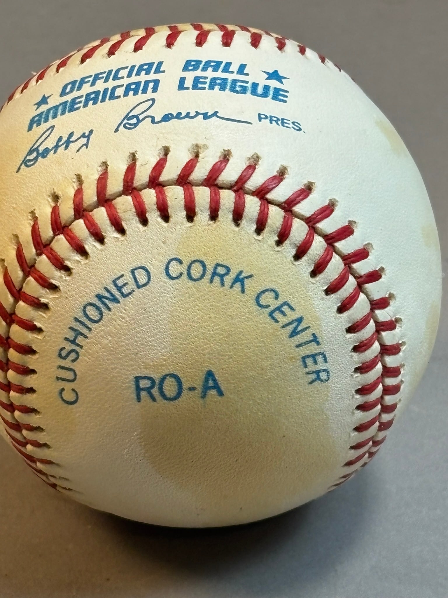 Lance Parrish Single Signed Rawlings OAL Ball - 5