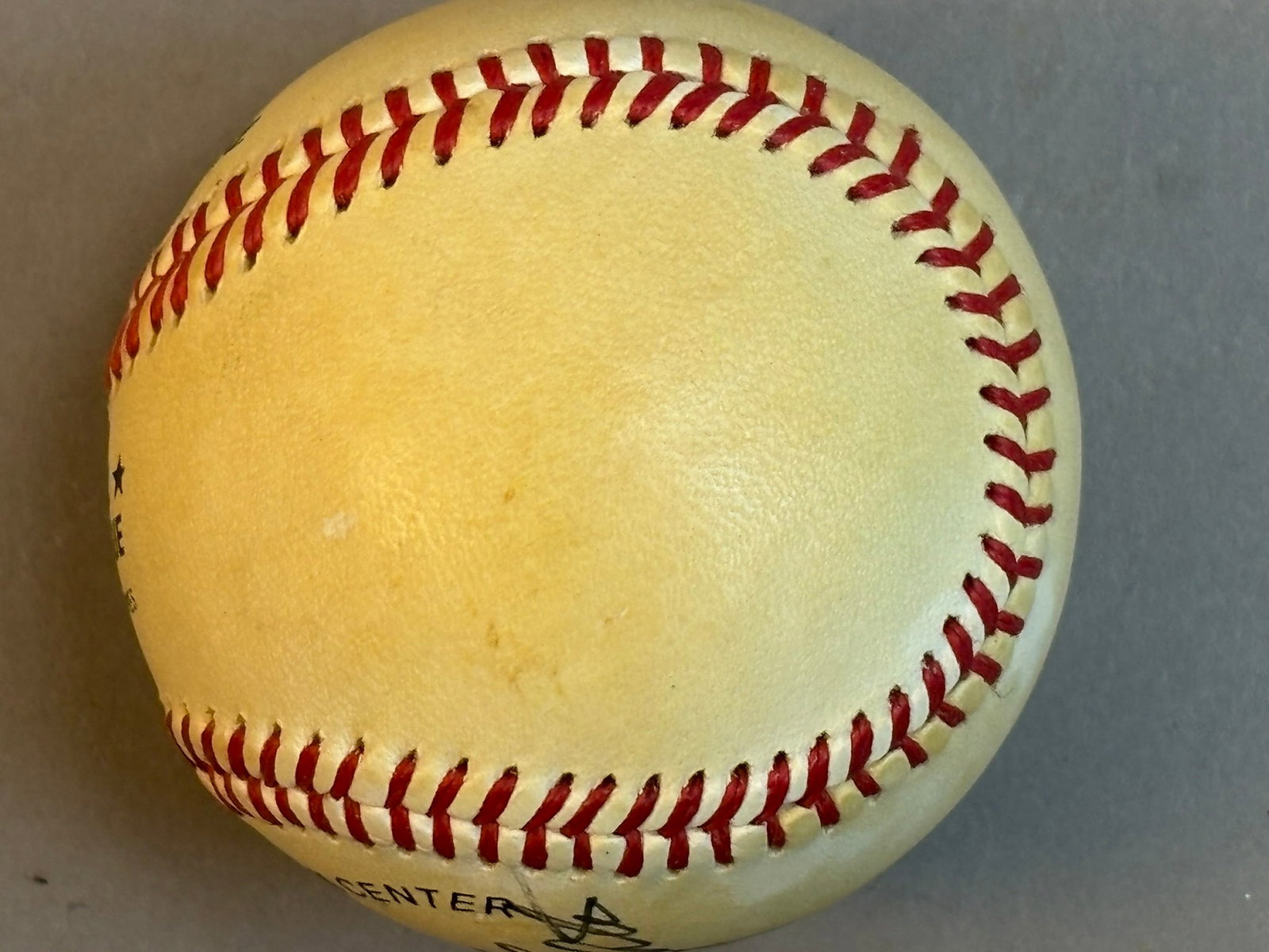 Enos Slaughter Single Signed Rawlings ONL Baseball - 5