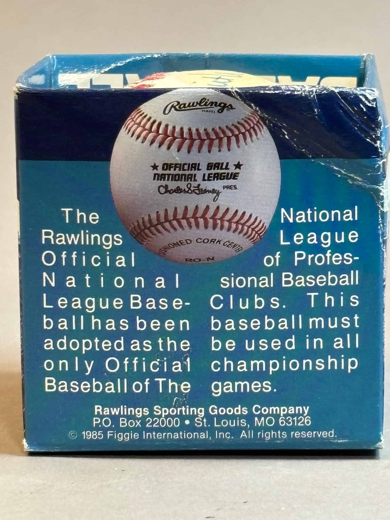 Milt Wilcox Single Signed Rawlings Brown Baseball - 5