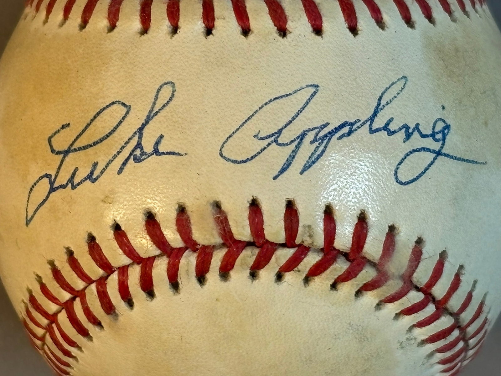 Luke Appling Signed Rawlings ONL Feeney Baseball: Great single signed ball.