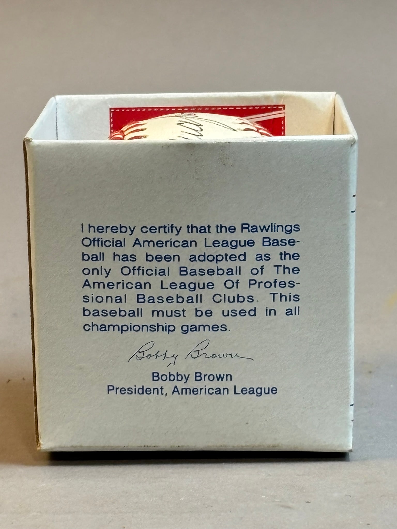 Bruce Sutter Rawlings ONL Single Signed Baseball - 3