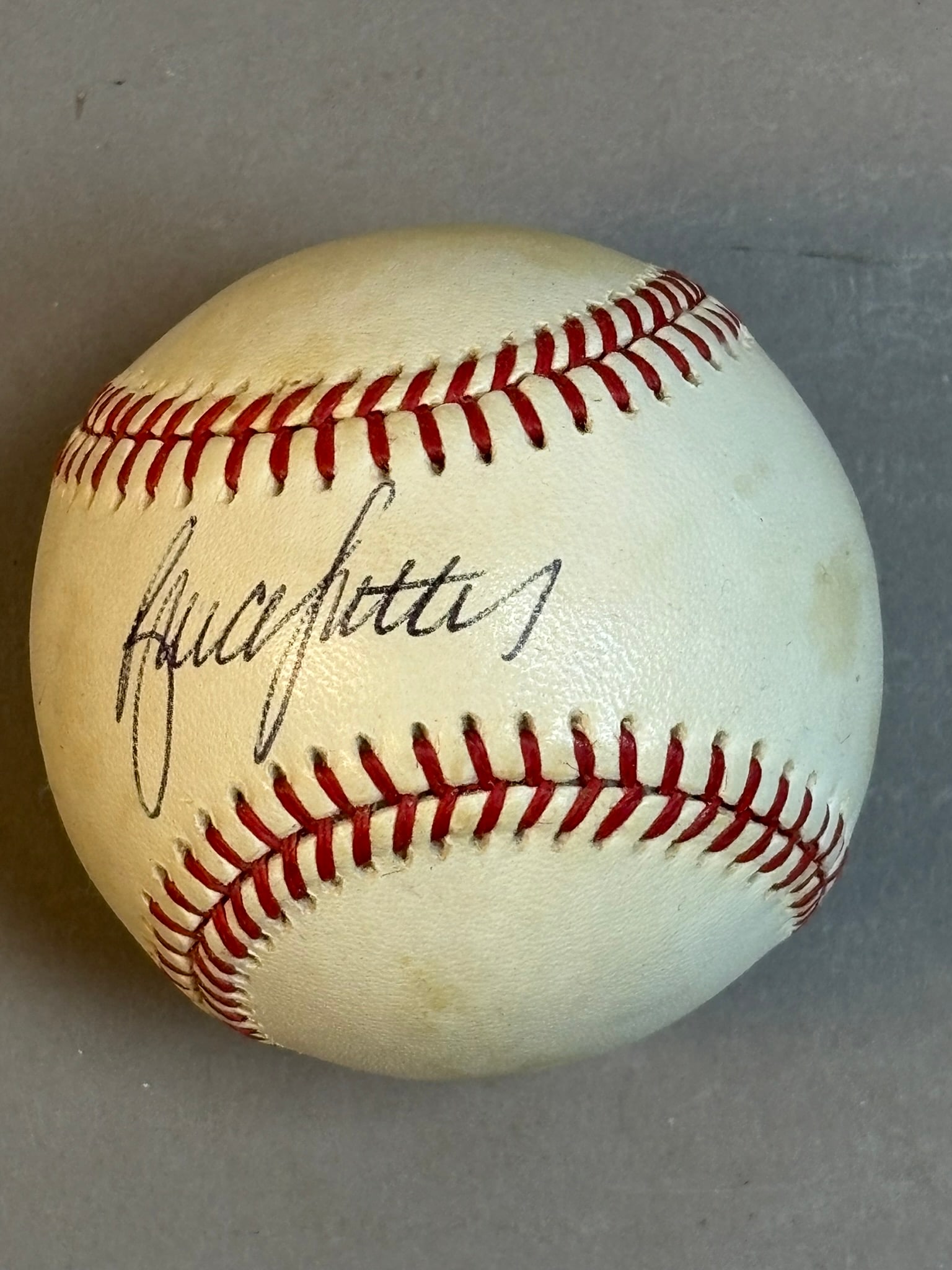 Bruce Sutter Rawlings ONL Single Signed Baseball - 4
