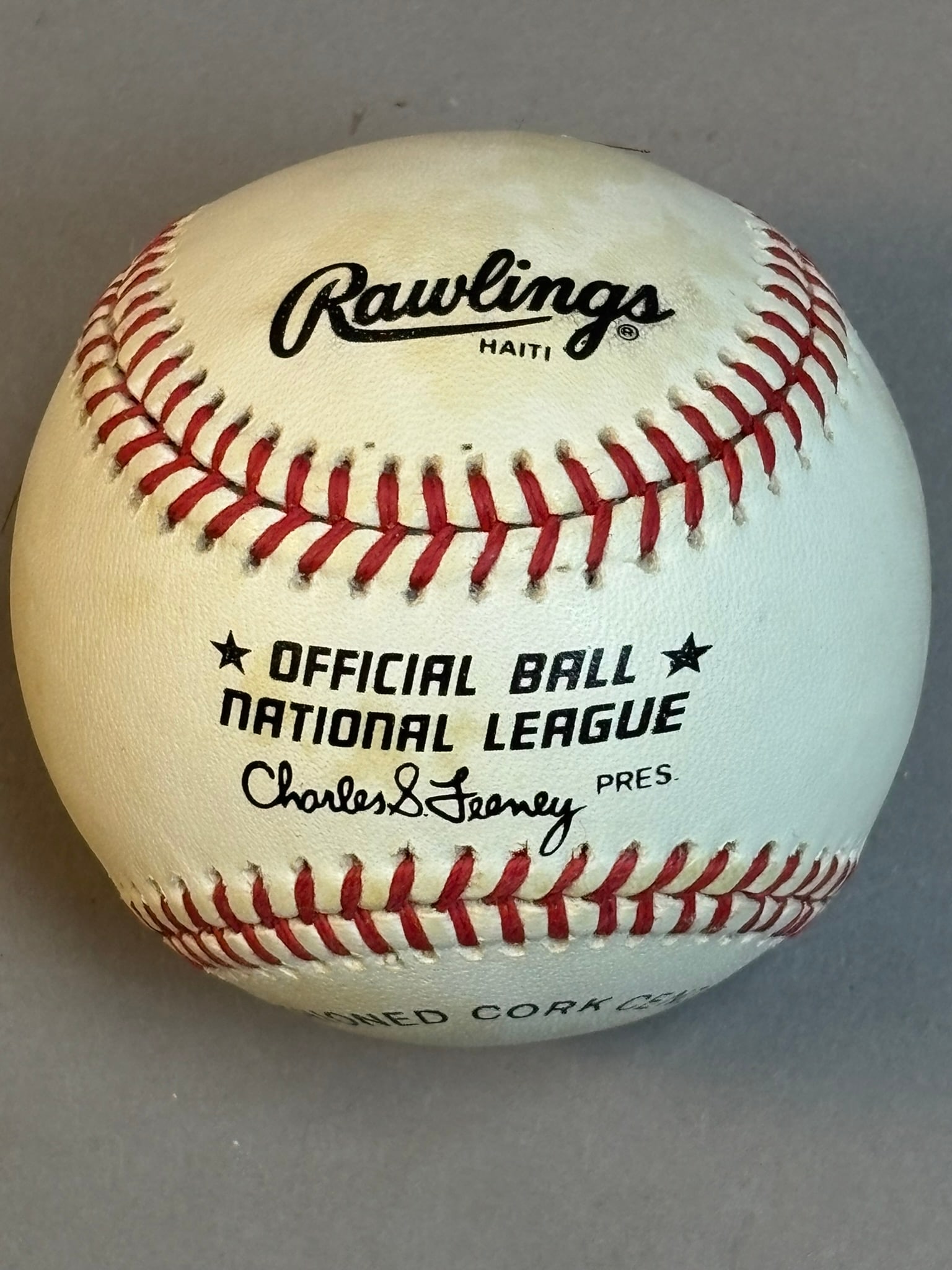 Bruce Sutter Rawlings ONL Single Signed Baseball - 5