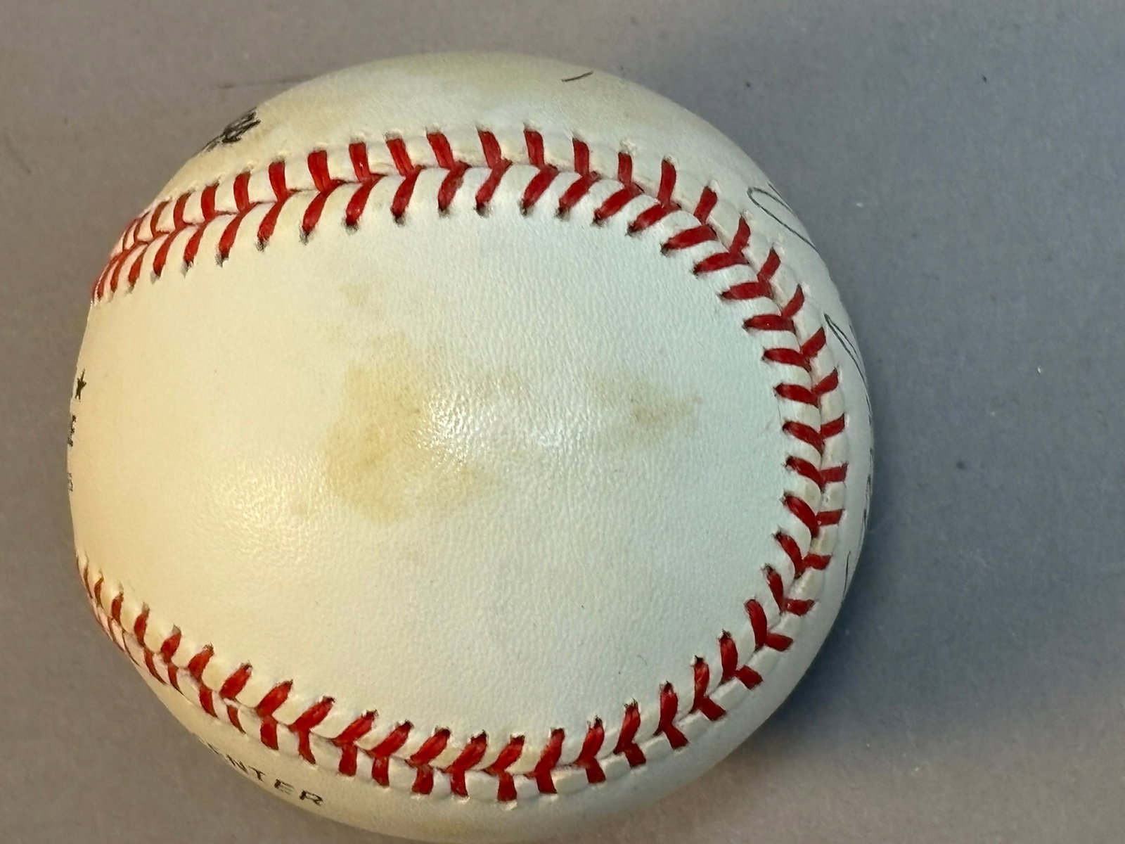 Bruce Sutter Rawlings ONL Single Signed Baseball - 7