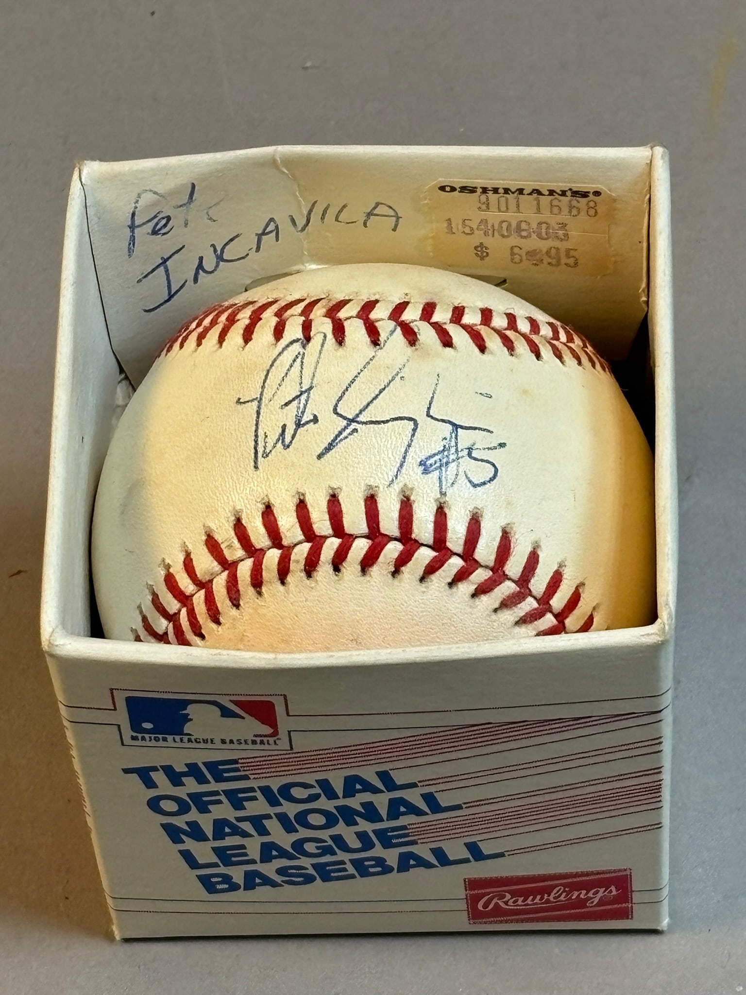 Rawlings Haiti Official League Signed Baseball (1 of 8)