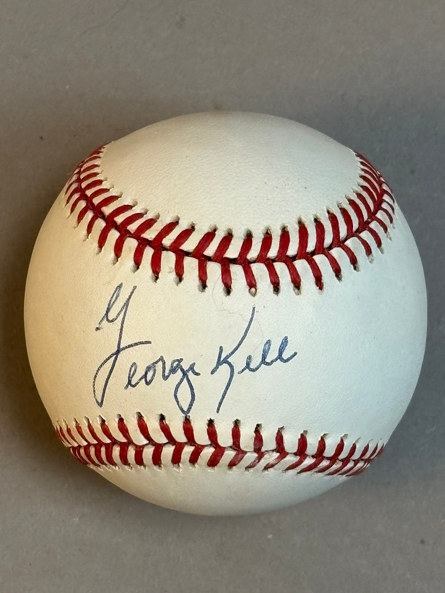 Rawlings HOF Single Signed George Kell Baseball - 2