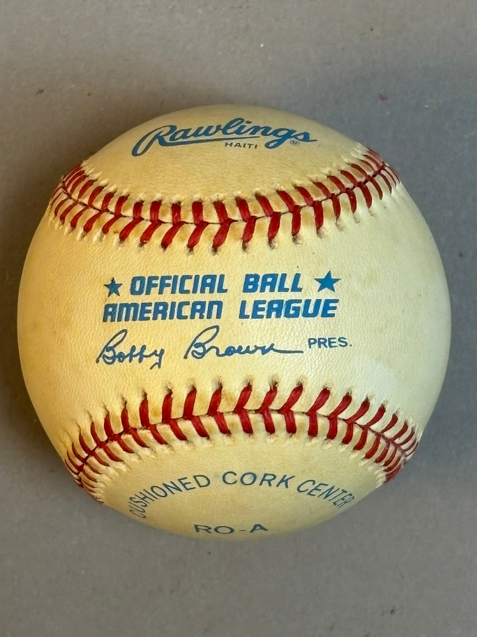 Reggie Jackson Single Signed Rawlings OAL Baseball - 3