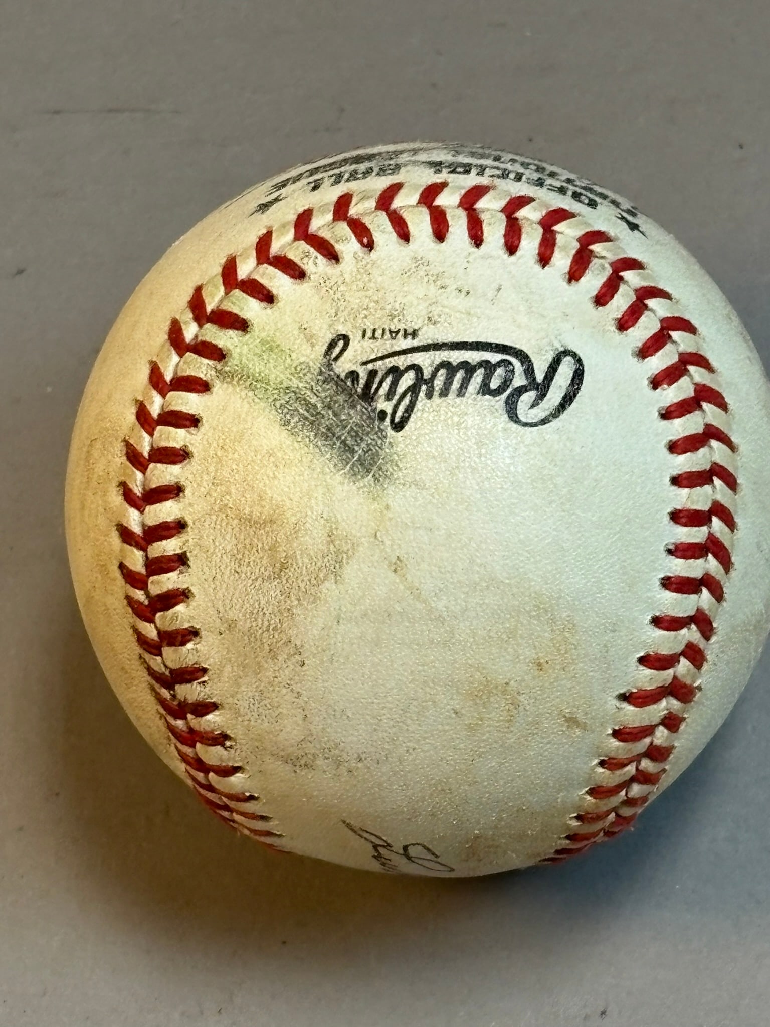 Luke Appling Single Signed Rawlings ONL Baseball - 5
