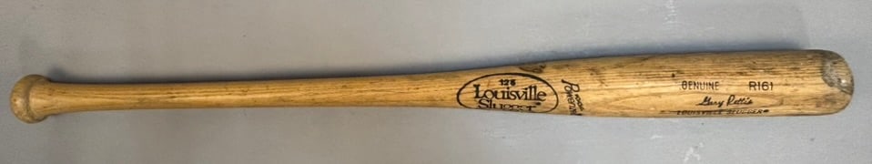 Gary Pettis R161 Game Used 125 33" Baseball Bat (1 of 9)