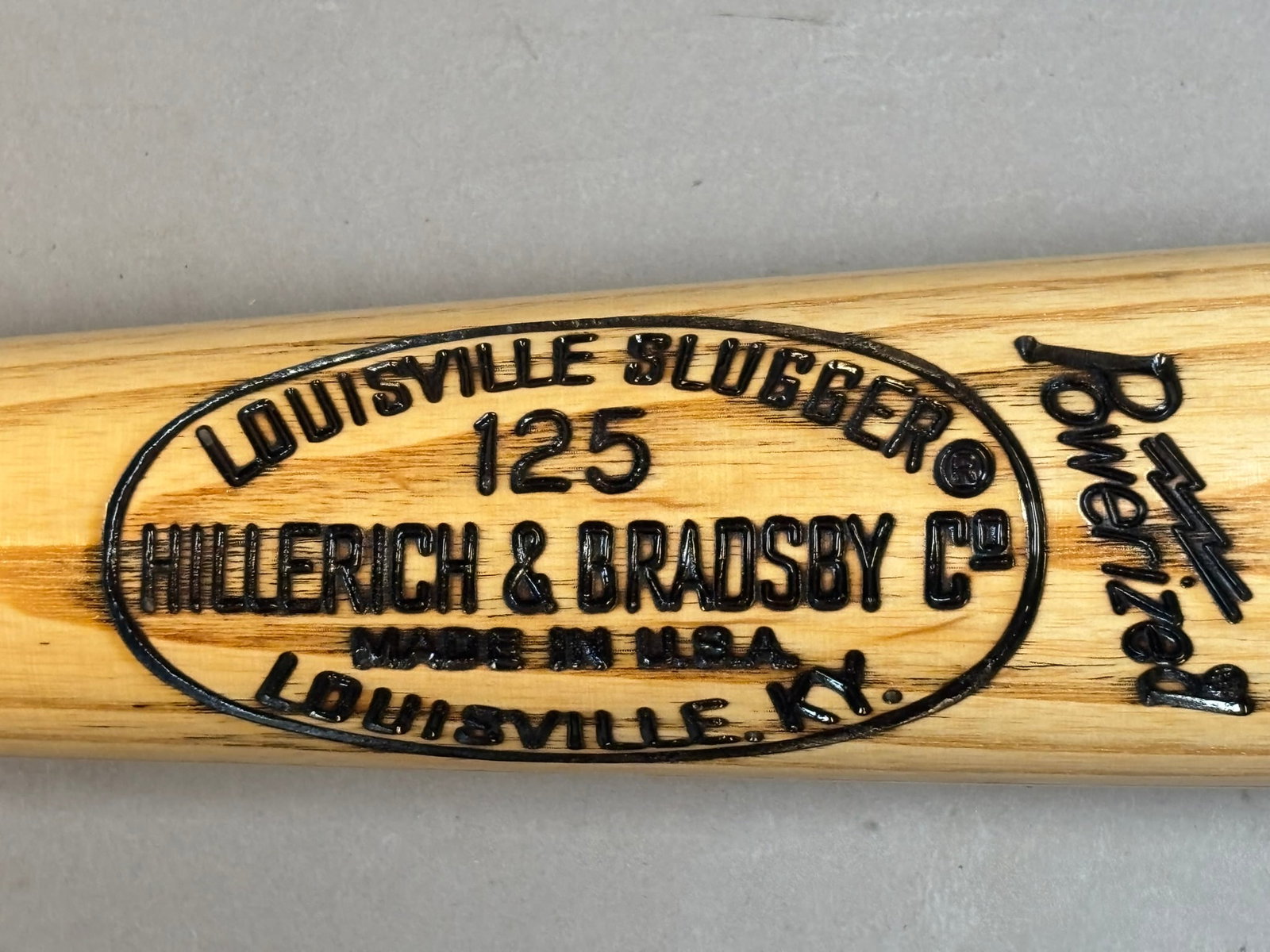 Johnny Mize H&B 125 Model Signed 35" Baseball Bat - 5