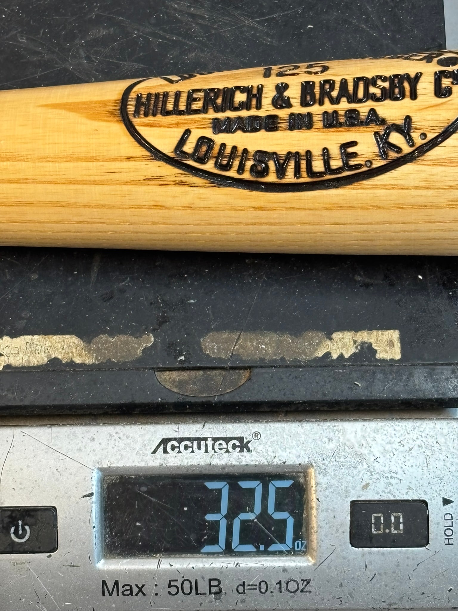 Johnny Mize H&B 125 Model Signed 35" Baseball Bat - 8