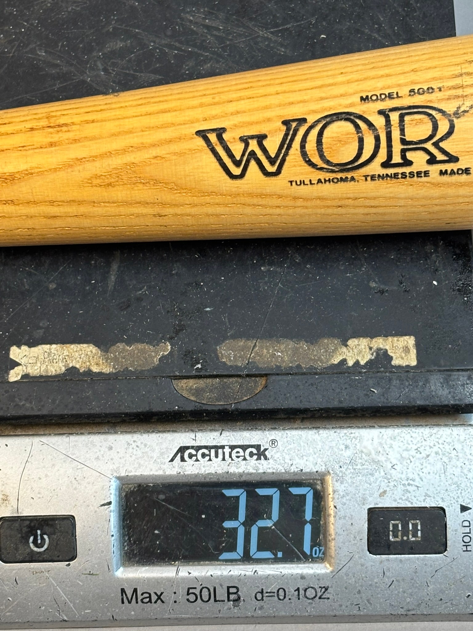 Tim Wallach Game Used & Signed Worth Baseball Bat - 10