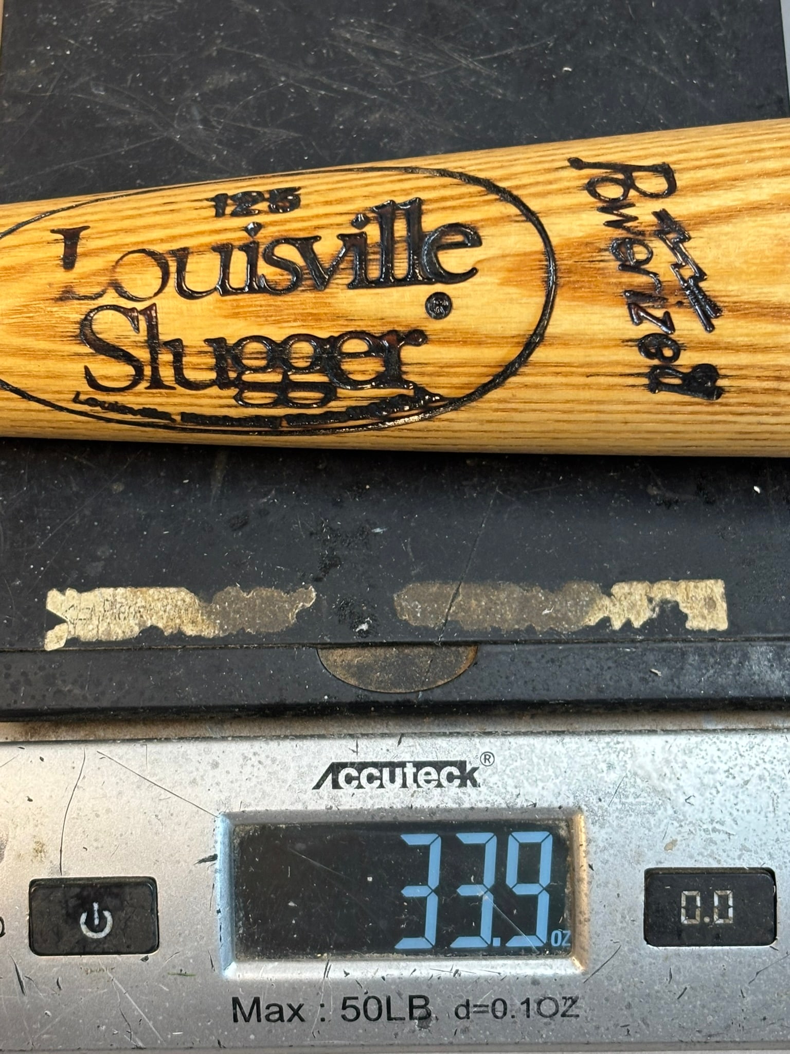 George Kell Model M110 Pro Stock Signed Bat - 9
