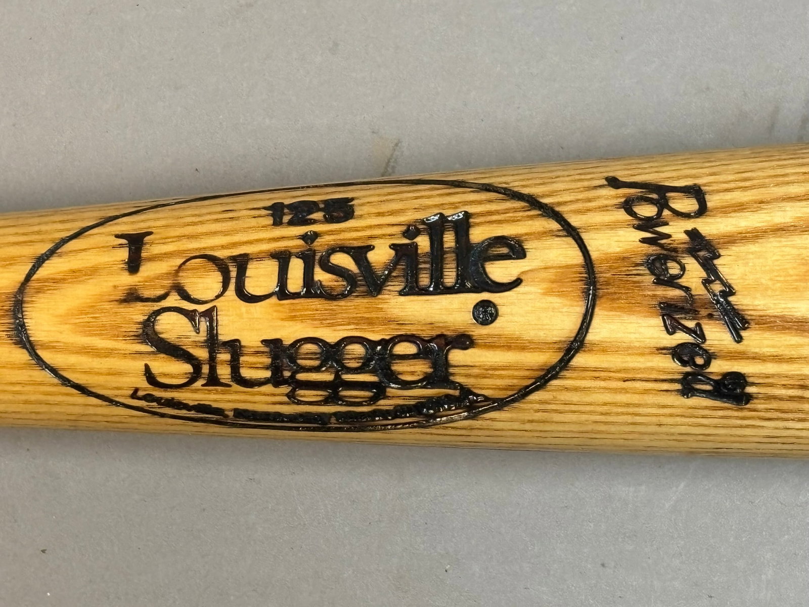 George Kell Model M110 Pro Stock Signed Bat - 5