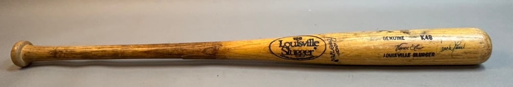 Vance Law Game Used Signed White Sox Bat: 34" & 34.1oz - Vance Law is a former Major League Baseball infielder, best known for his time with the Chicago White Sox, Montreal Expos, and Chicago Cubs.Position: Third baseman / second basemanMLB c