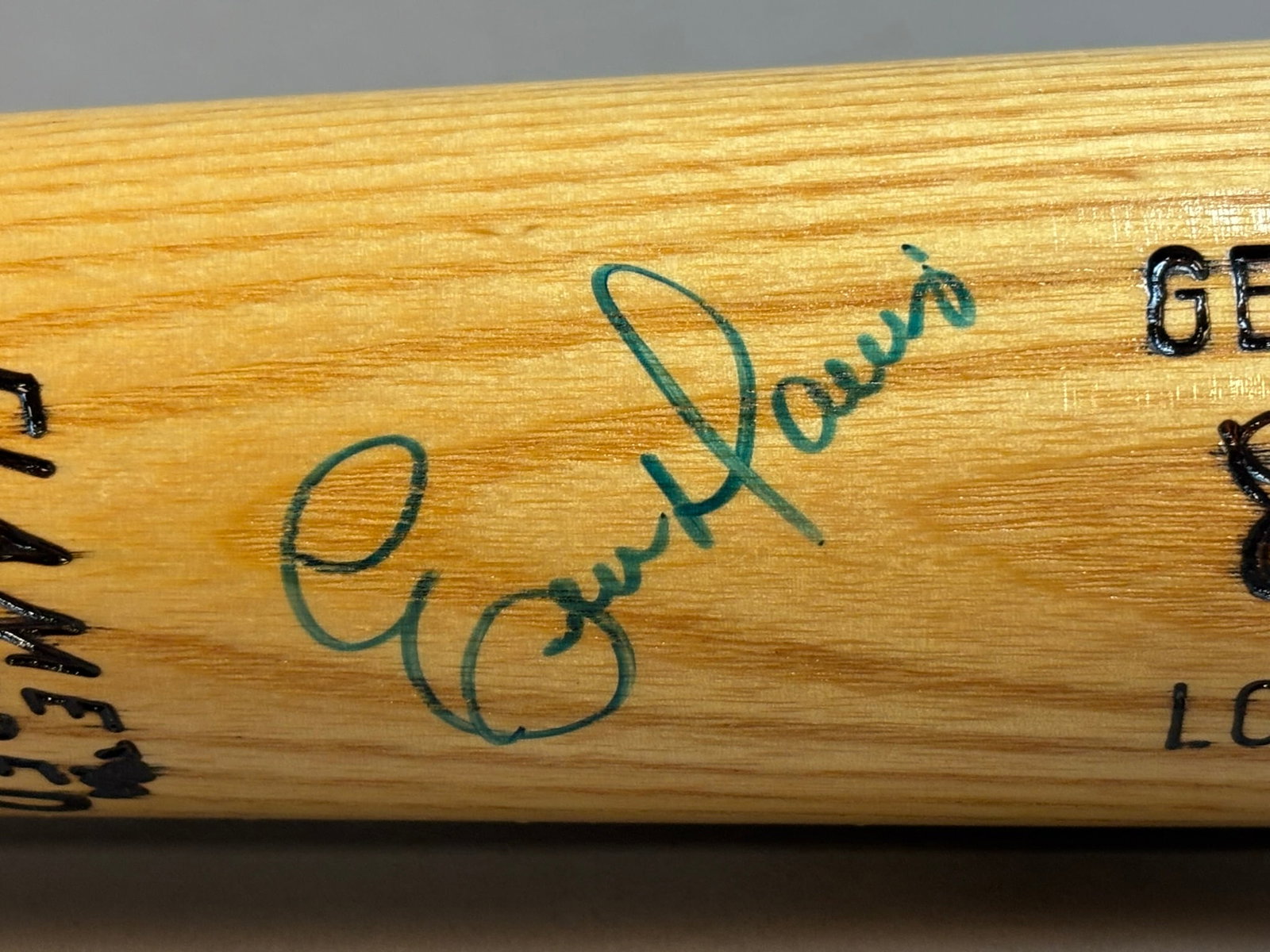 Eric Davis S2 Pro Model Signed 34" Baseball Bat - 4