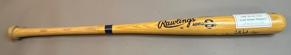 1988 Team USA Gold Medal Winners Baseball Bat (1 of 16)