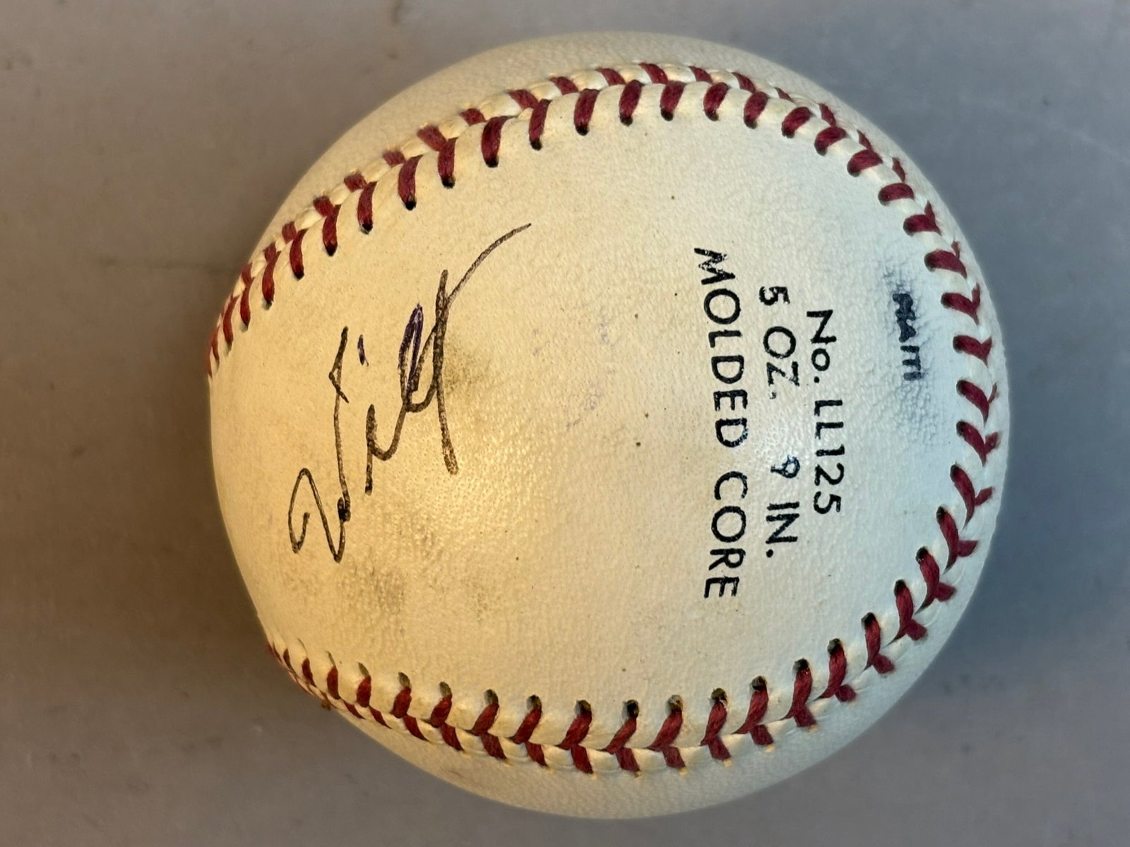 Wilt Chamberlain Signed Little League Baseball (1 of 4)