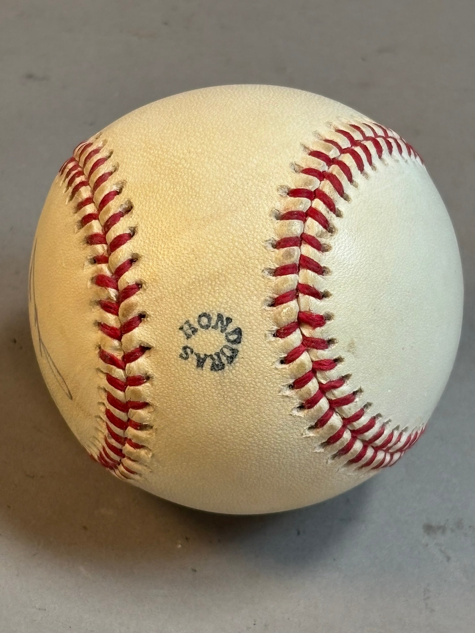 Meat Loaf Single Signed Worth Sof-Dot Baseball - 5