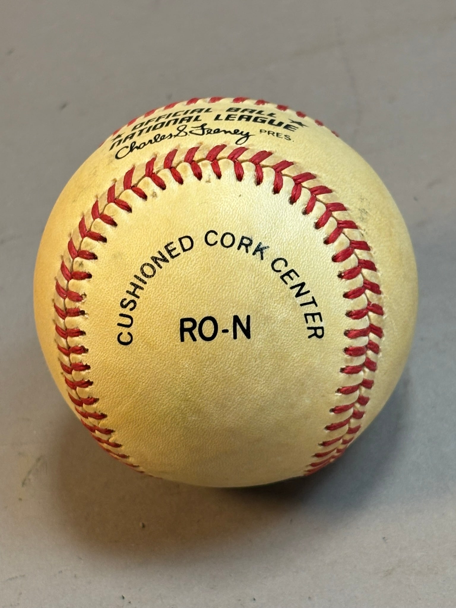 Tim Raines Single Signed Rawlings Feeney Baseball - 4