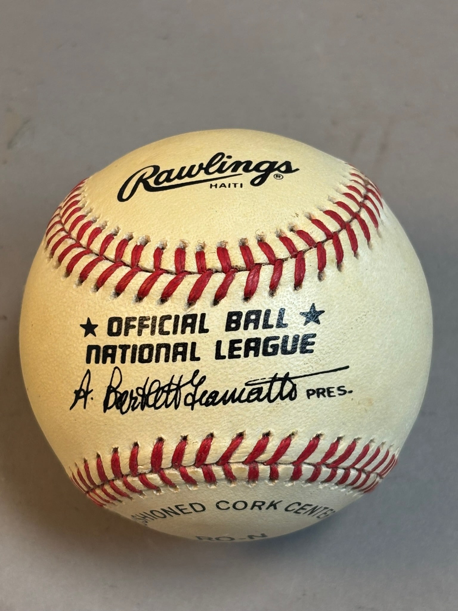 Robin Roberts Single Signed Giamatti Baseball - 3