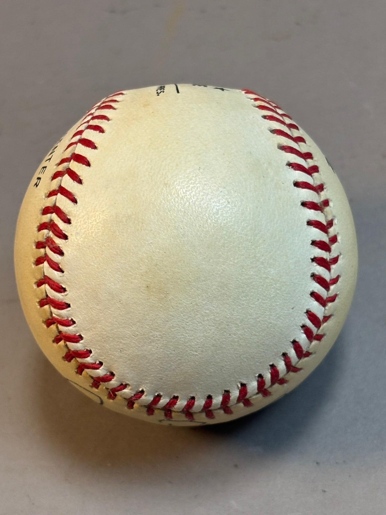 Robin Roberts Single Signed Giamatti Baseball - 5