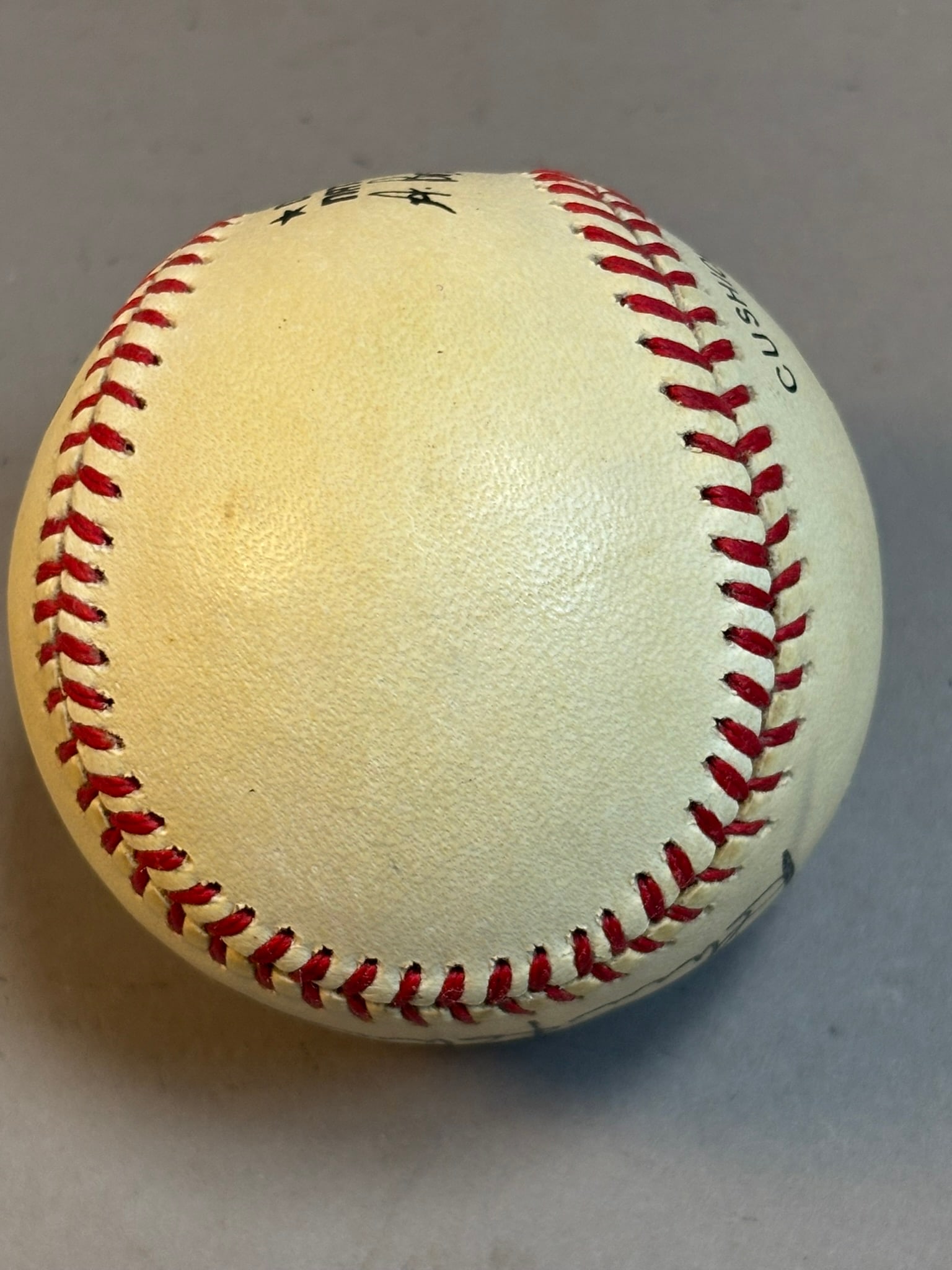 Robin Roberts Single Signed Giamatti Baseball - 6