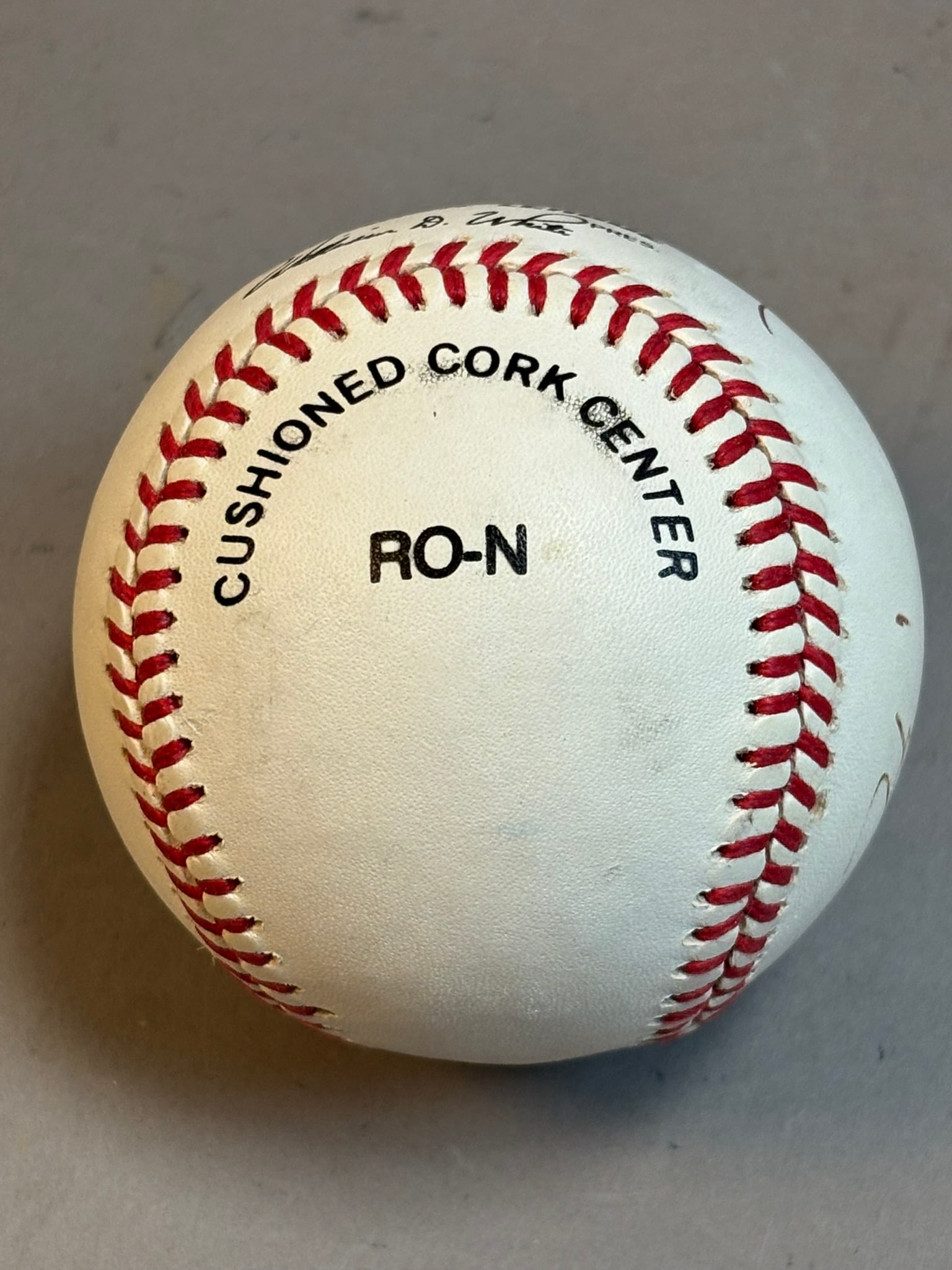 SONNY BONO William White Rawlings Signed Baseball - 4