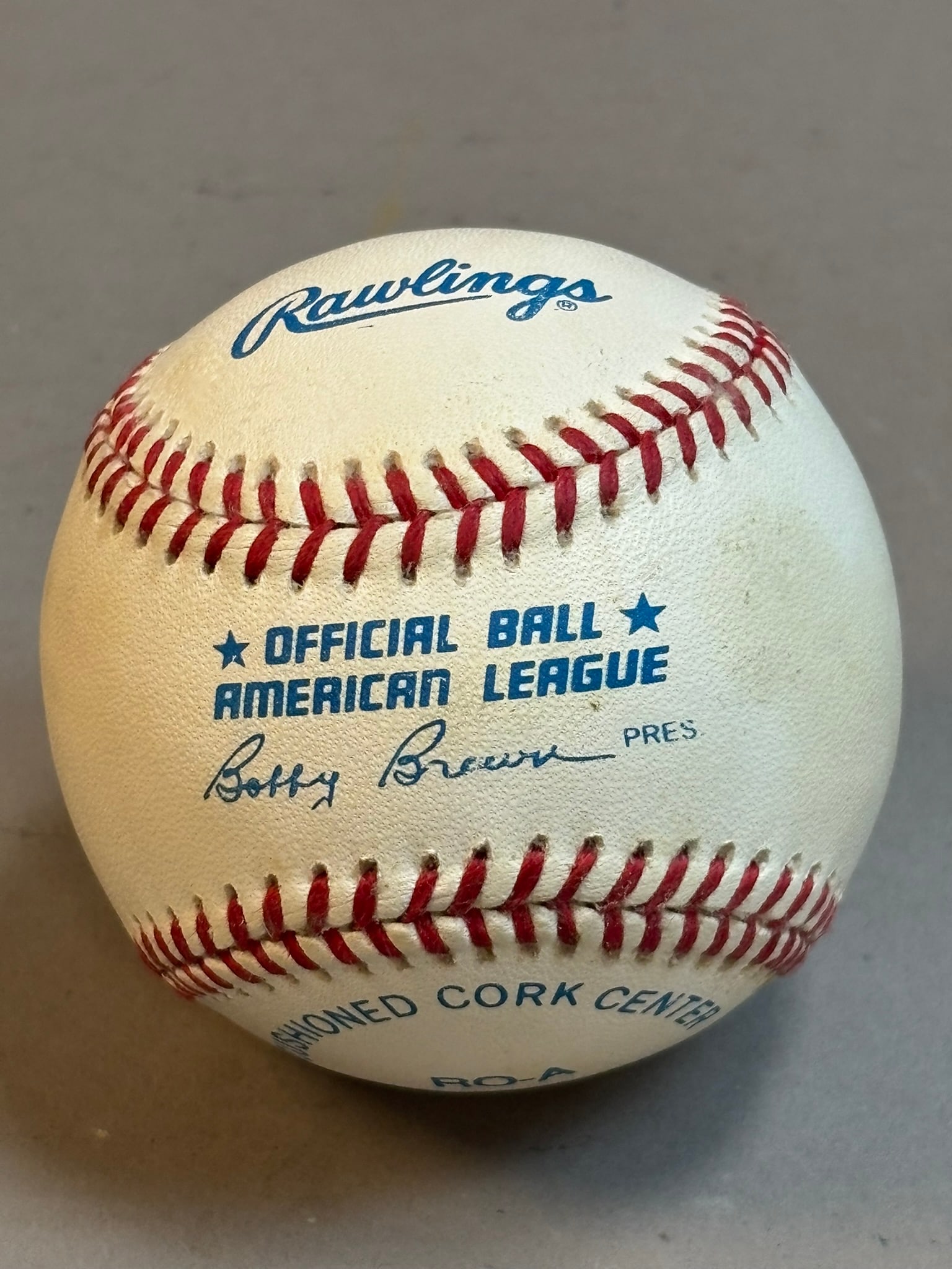 GEORGE BUSH Bobby Brown Signed Rawlings Ball - 3