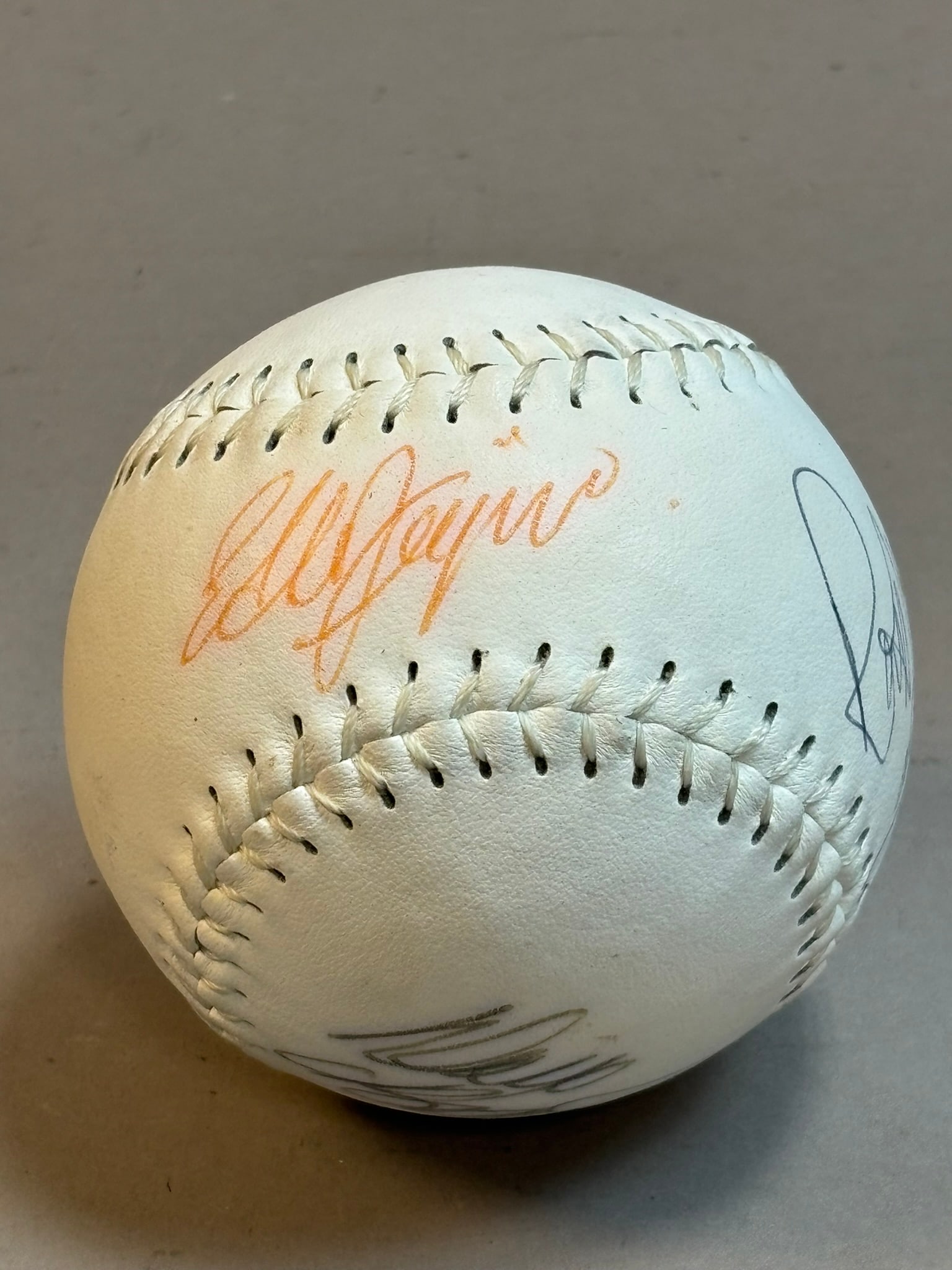 Dudley Thunder Multi Signed Baseball - 10