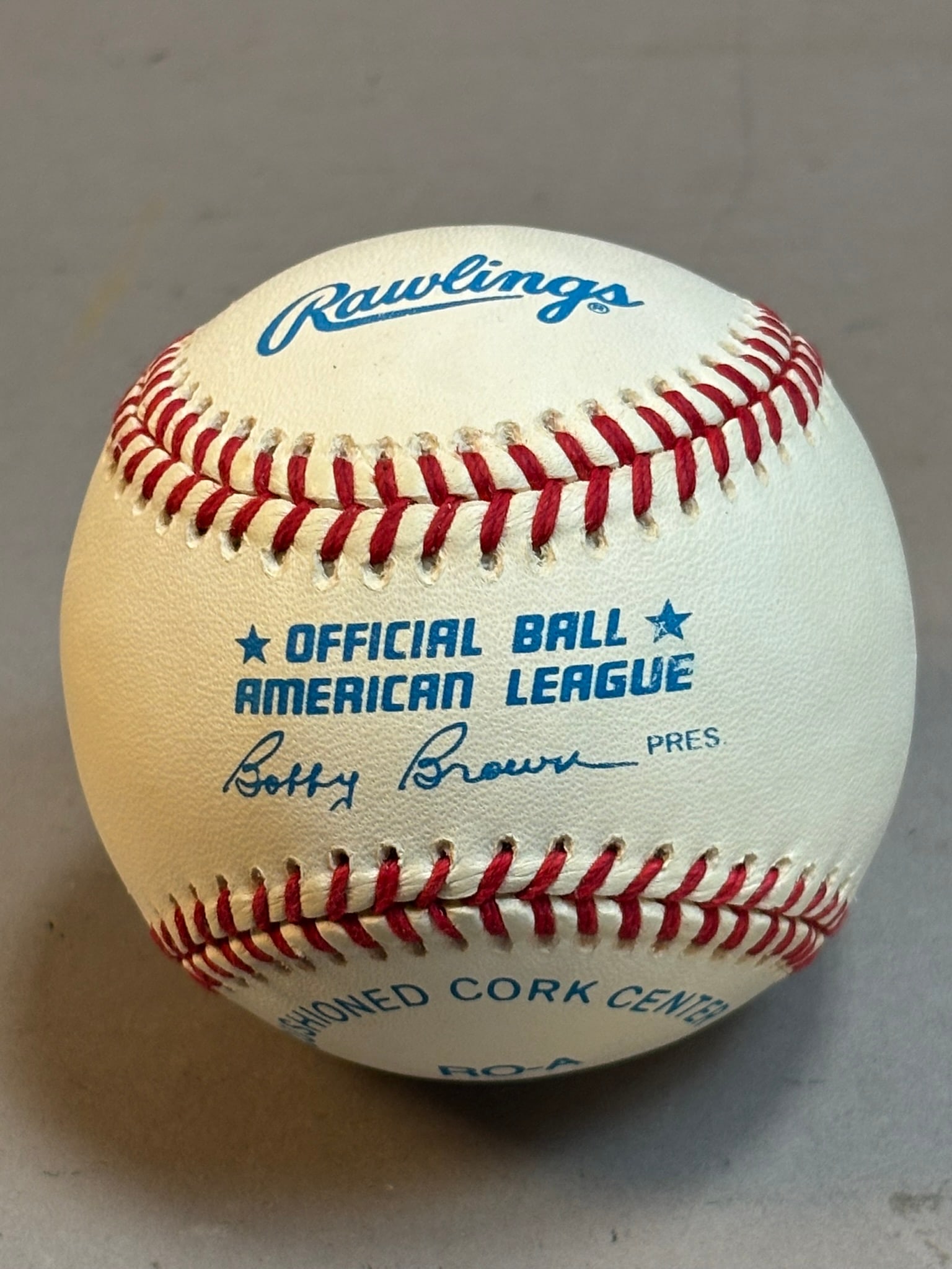Rawlings Bobby Brown Signed Baseball - 3