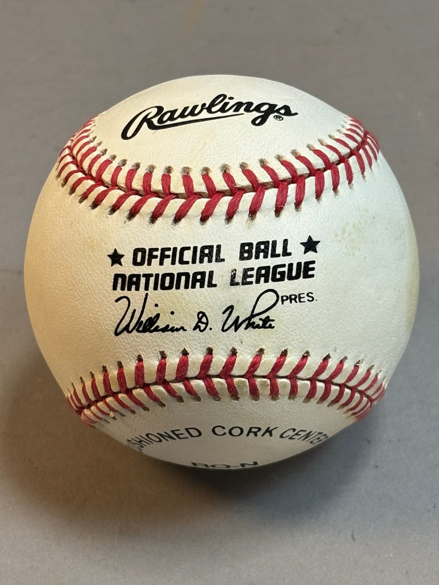 Don Carter Rawlings William White Signed Ball - 3
