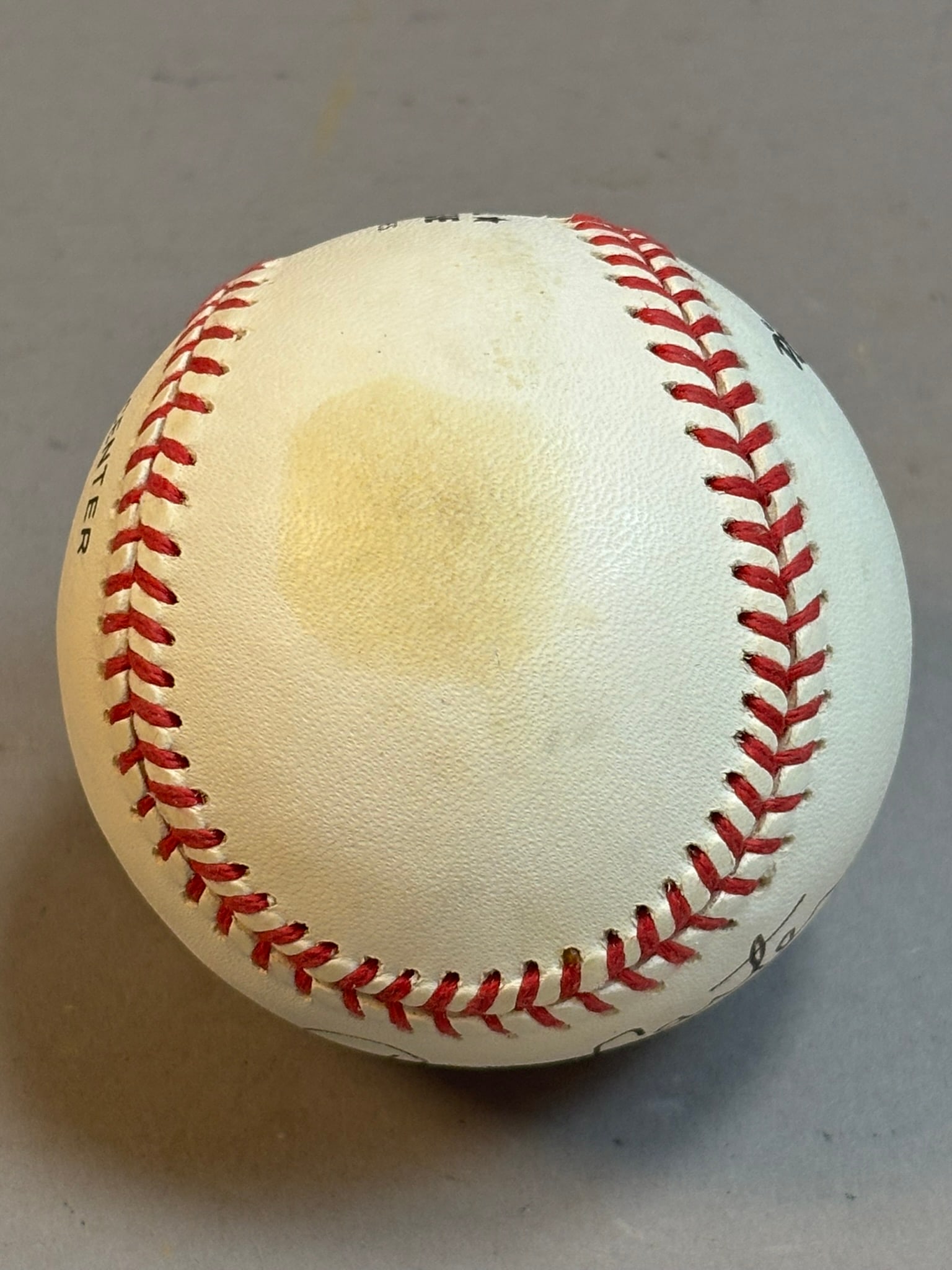 Don Carter Rawlings William White Signed Ball - 5