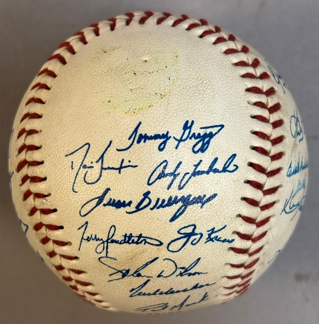 Bobby Cox Single Signed Feeney Rawlings Ball - 11