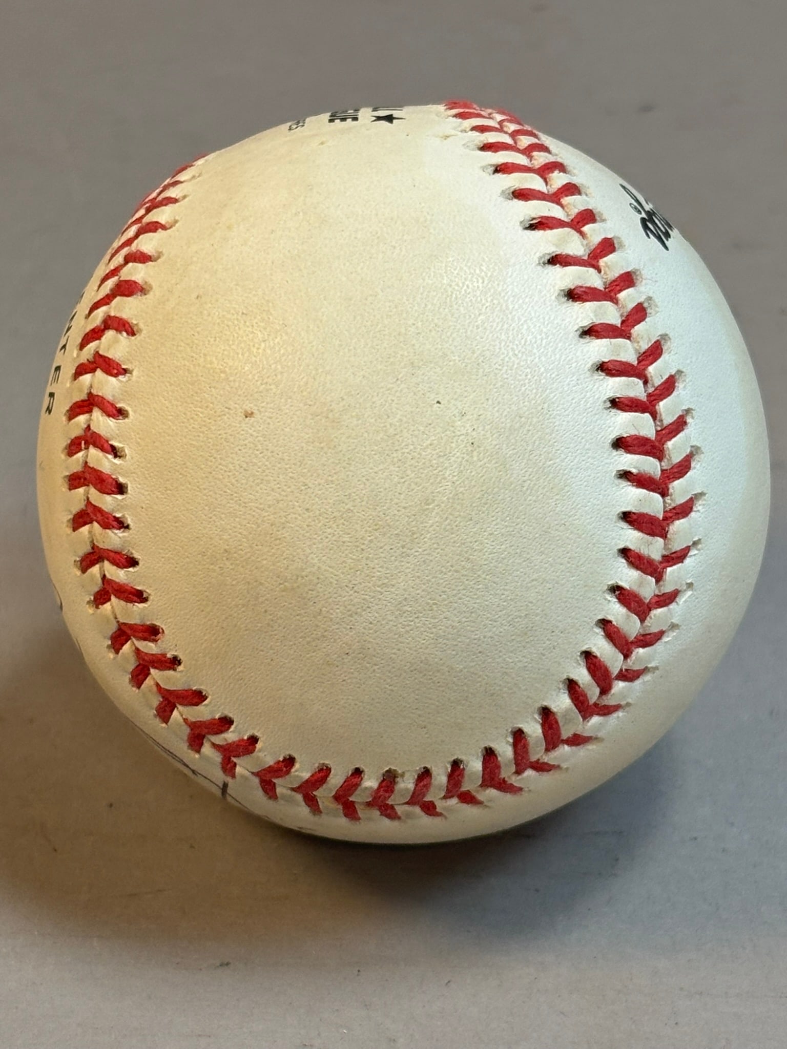 Single Signed Rawlings William White Baseball - 5