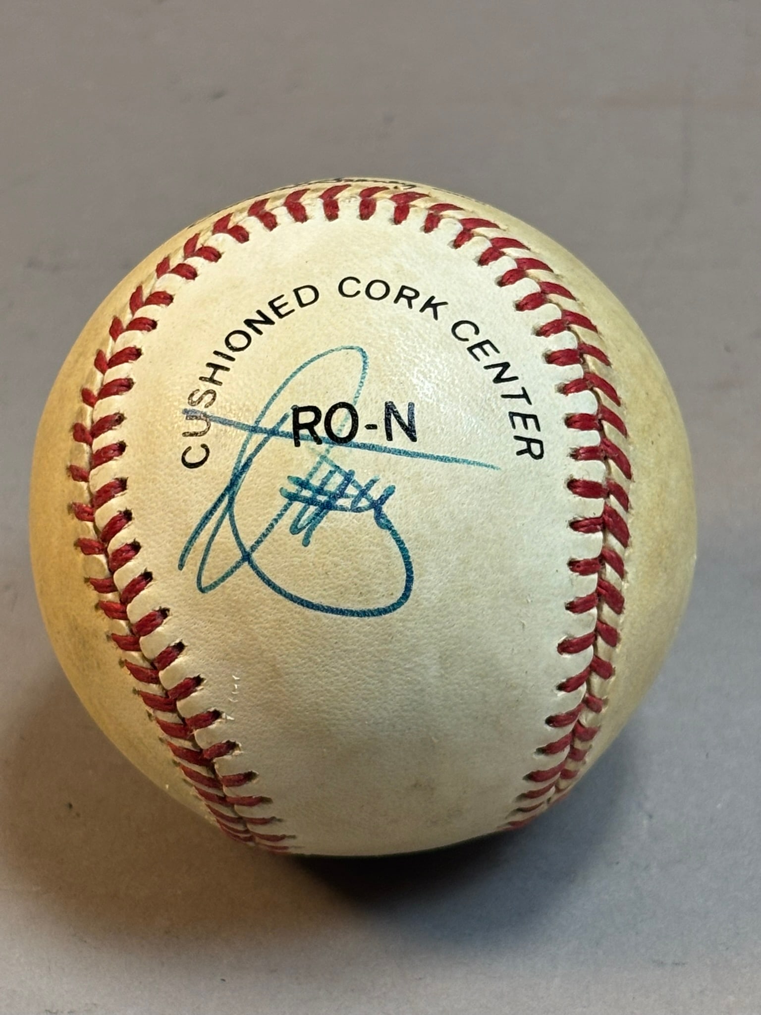 Rawlings Haiti Charles Feeney Signed RO-N: PLEASE SEE ALL PHOTOS AND USE THEM AS A BETTER IDEA ON DESCRIPTION! ASK ANY QUESTIONS! PLEASE NOTE WE OFFER IN HOUSE SHIPPING & HAVE BIDDING AVAILABLE ON OUR OWN WEBSITE! If you win on LIVE