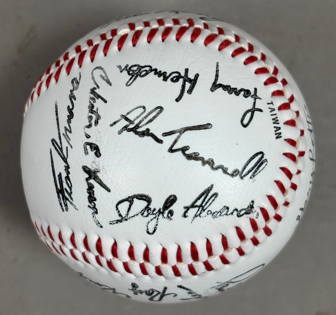 Lot Original Team Signed Facsimile Signed Balls - 18