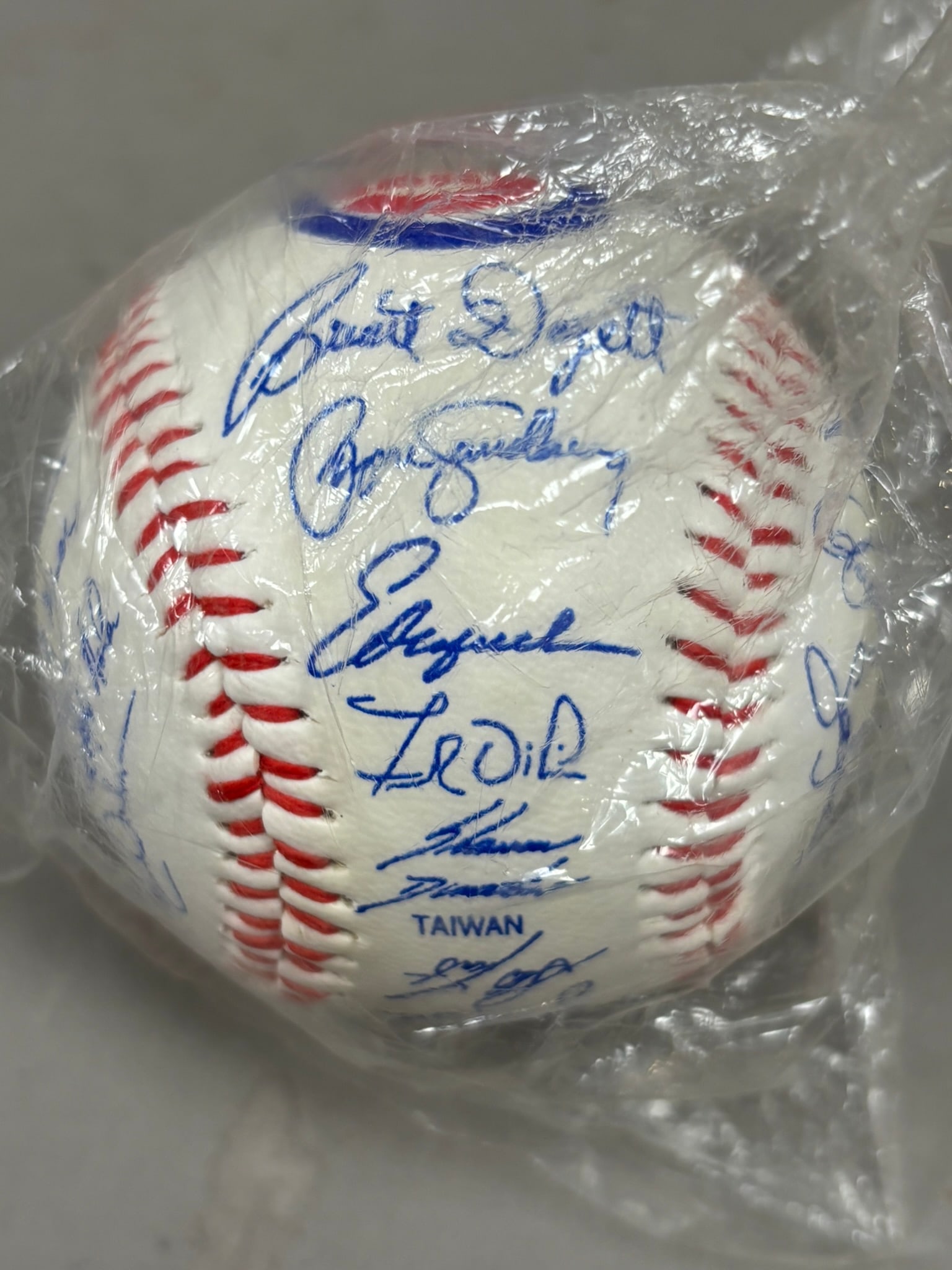 Pair Original Team Facsimile Signed Baseballs - 14