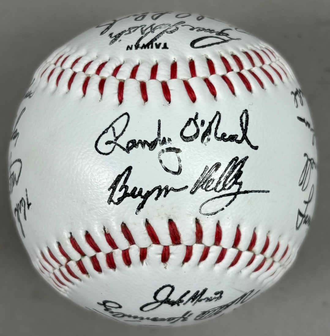 Pair Original Team Facsimile Signed Baseballs - 19